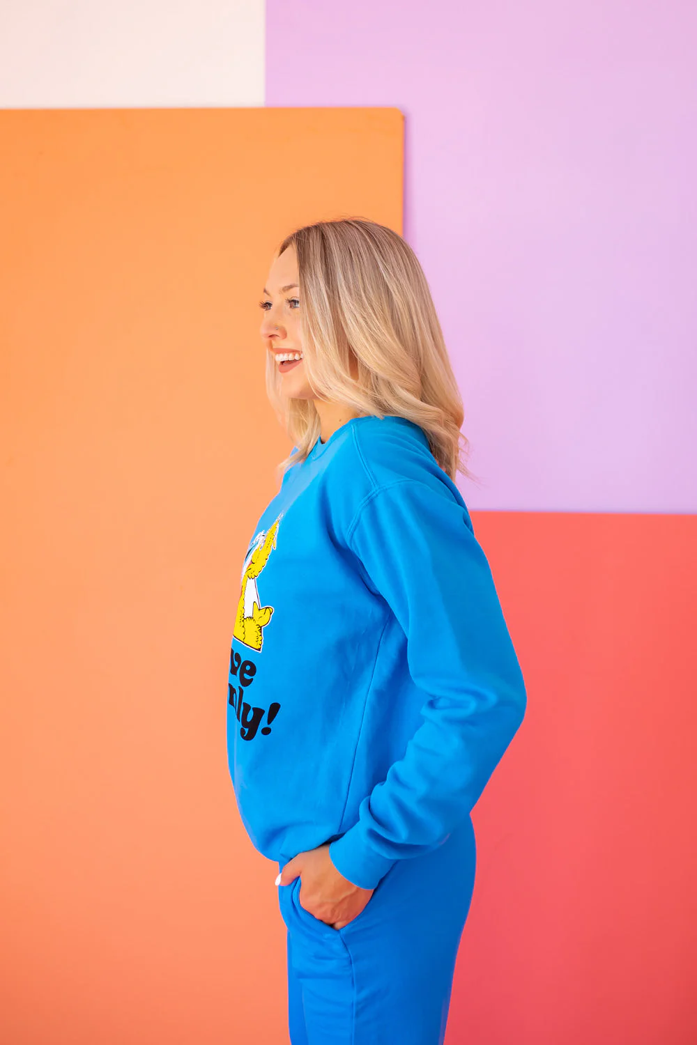 Sesame Sweatshirt Positive Vibes Sweatshirt - Image 13