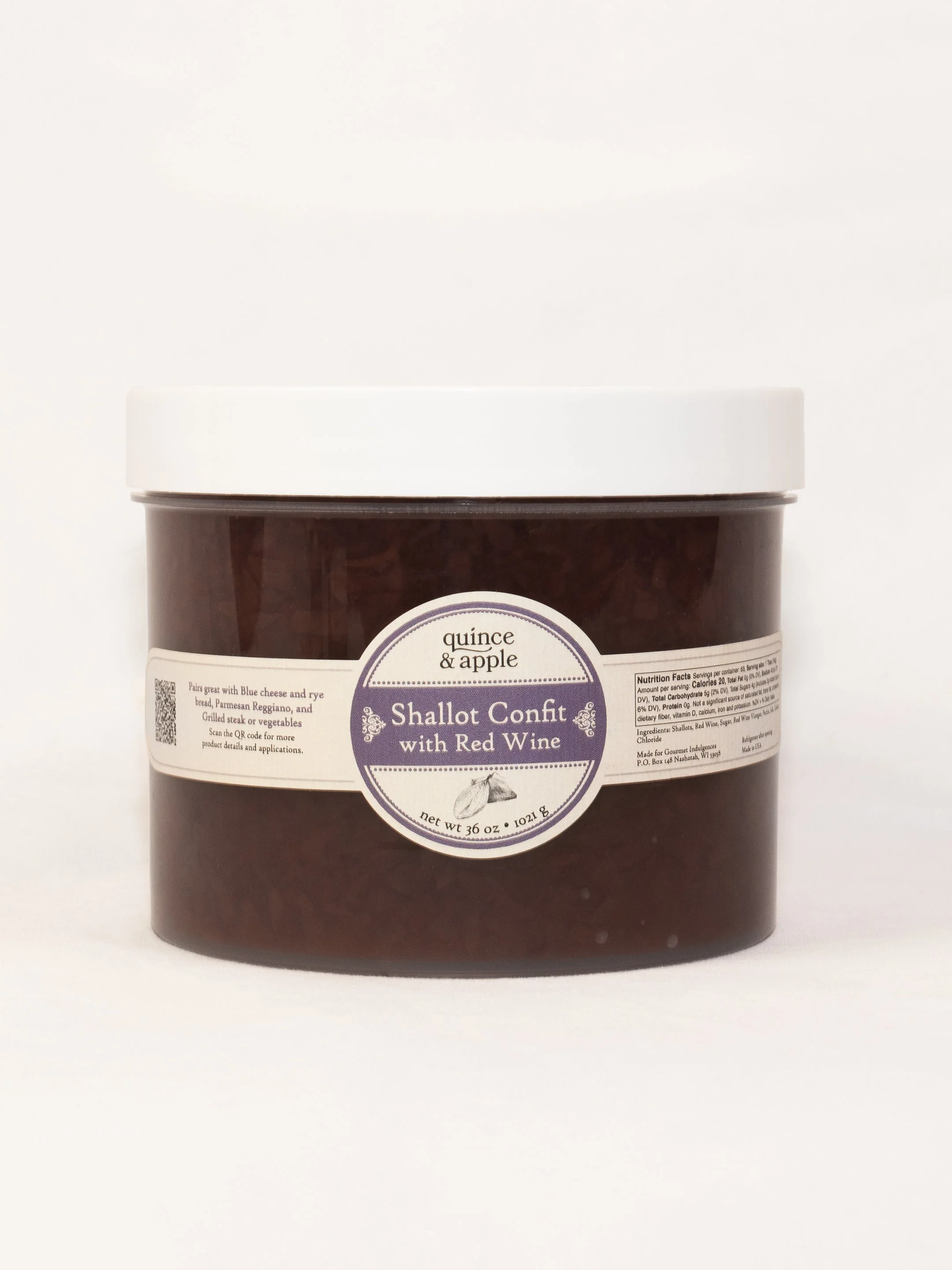Shallot Confit with Red Wine Conserve - Image 3