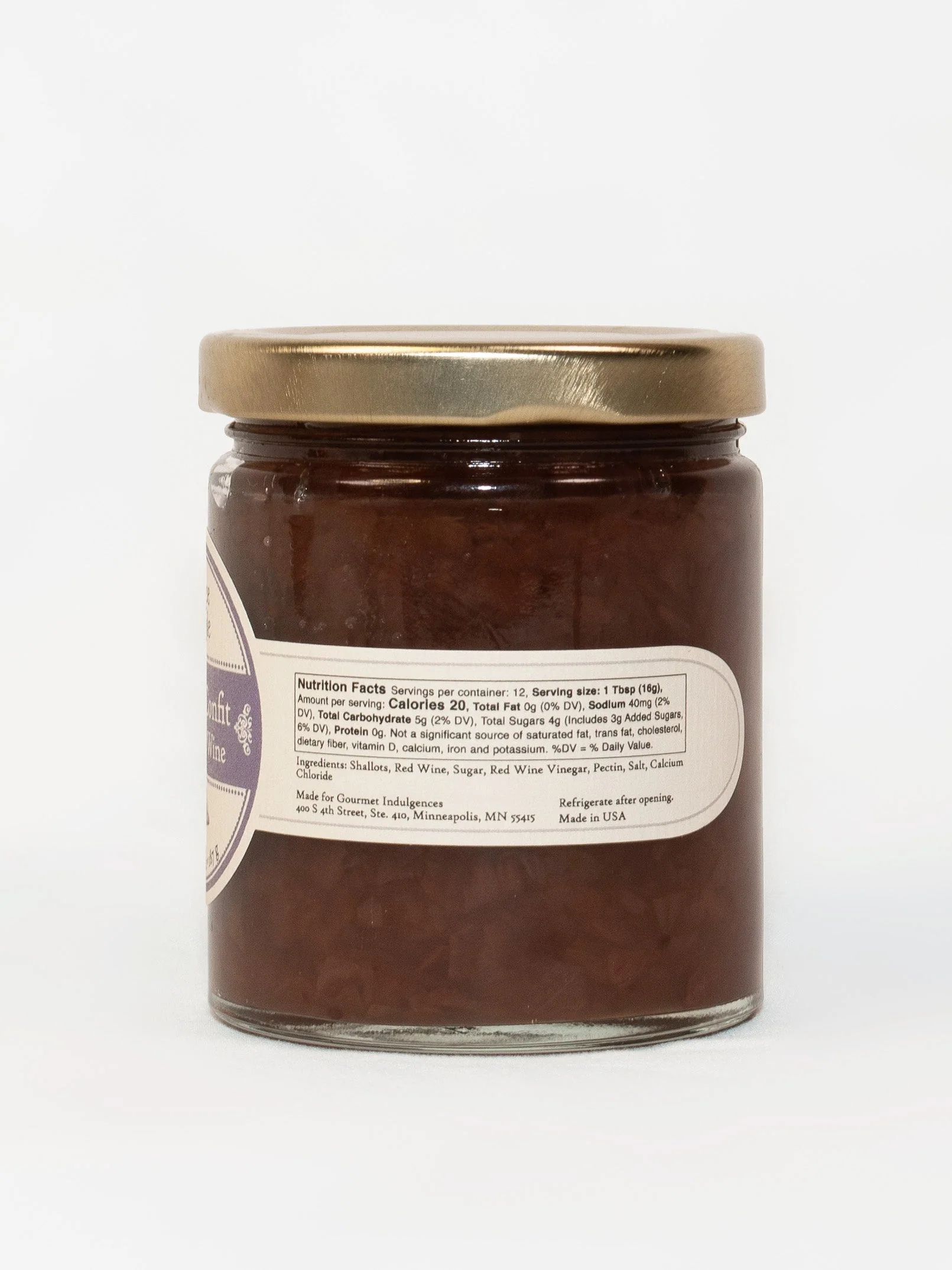 Shallot Confit with Red Wine Conserve - Image 6