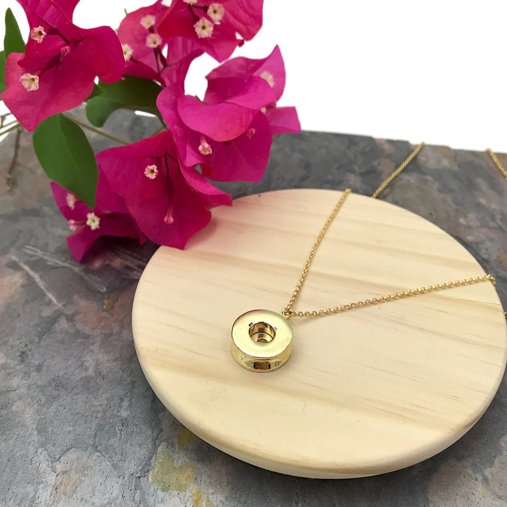 Shell Casing Pendant Necklace - Image 3