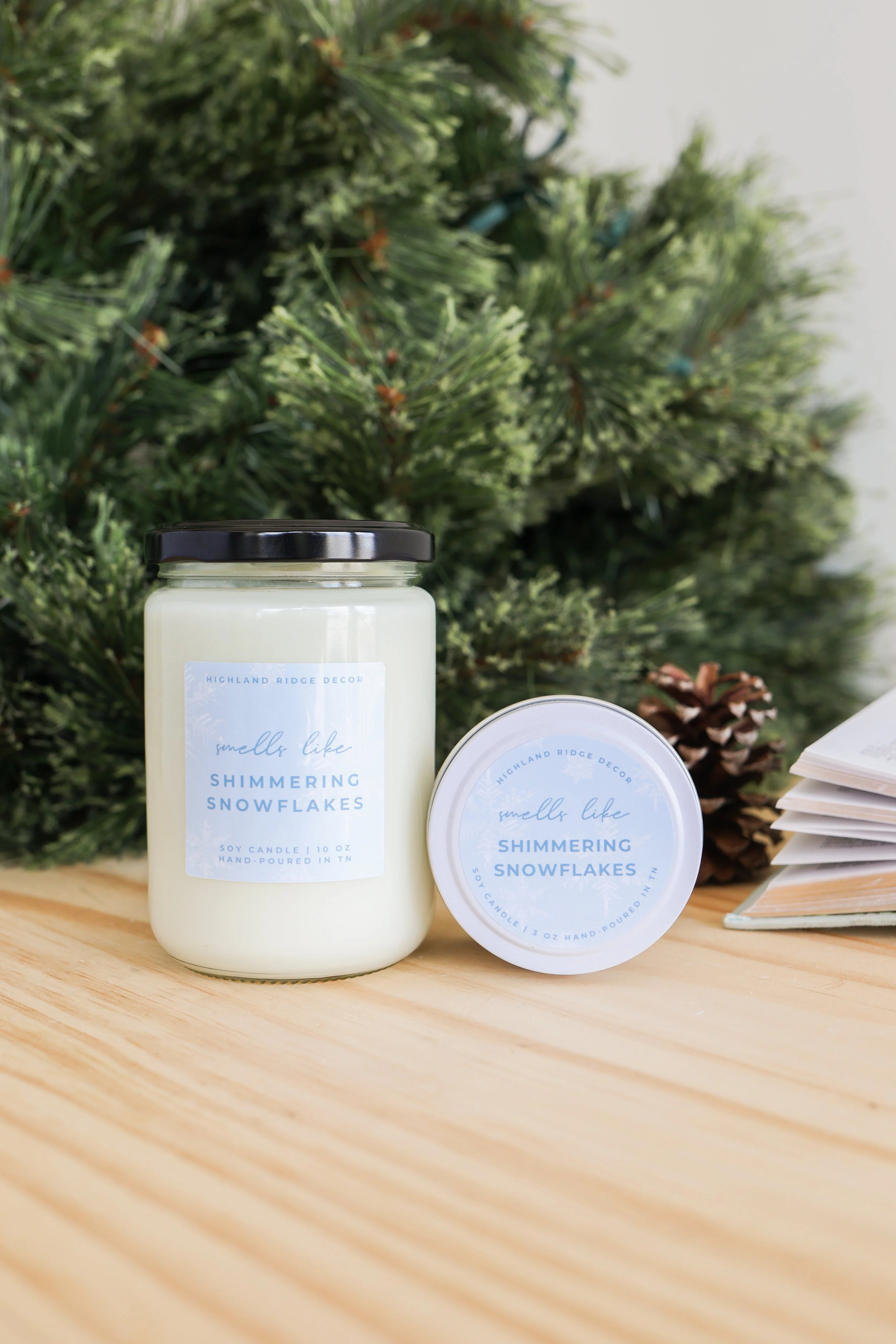 Shimmering Snowflakes Candle - Image 6
