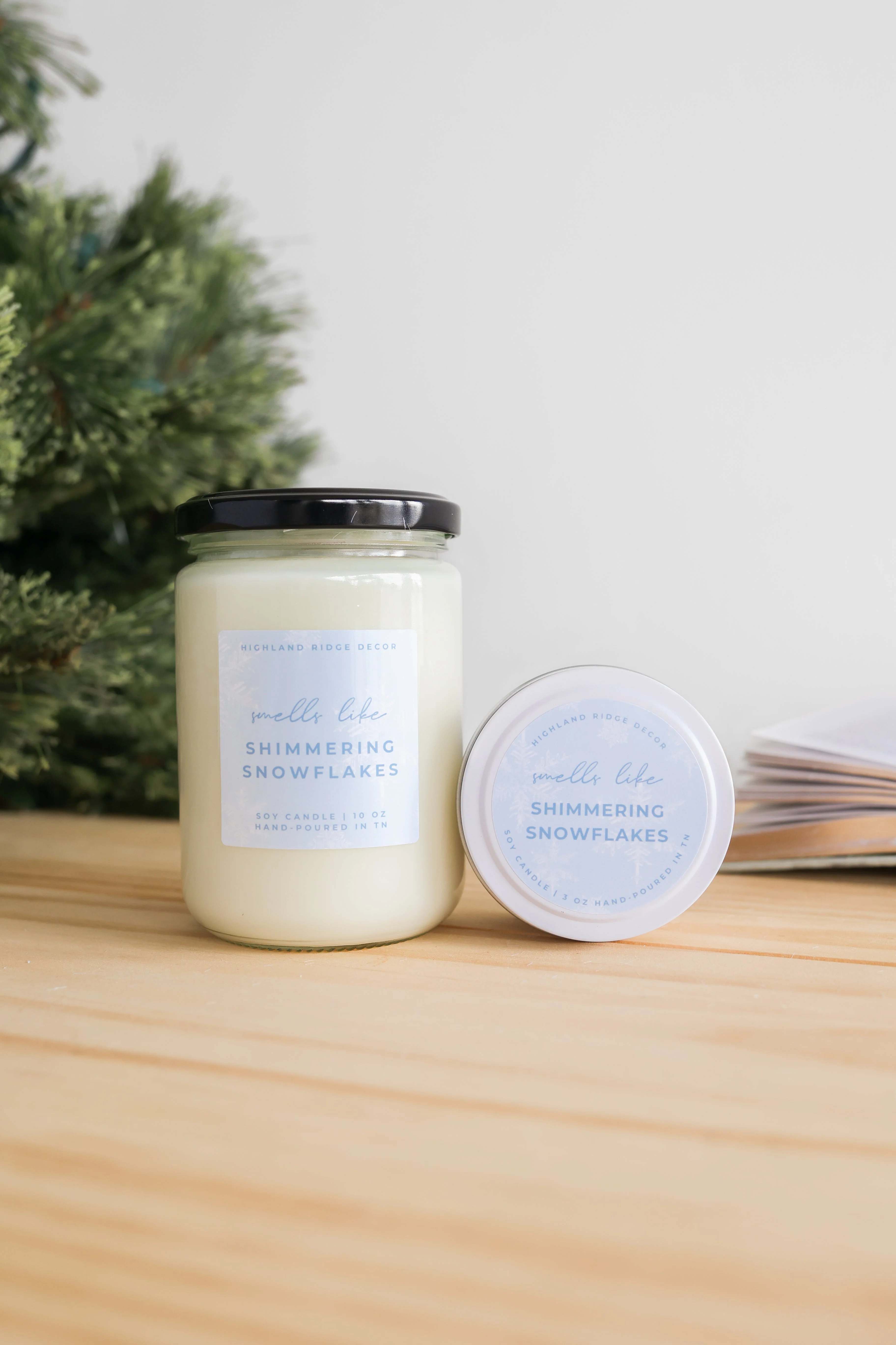 Shimmering Snowflakes Candle - Image 8
