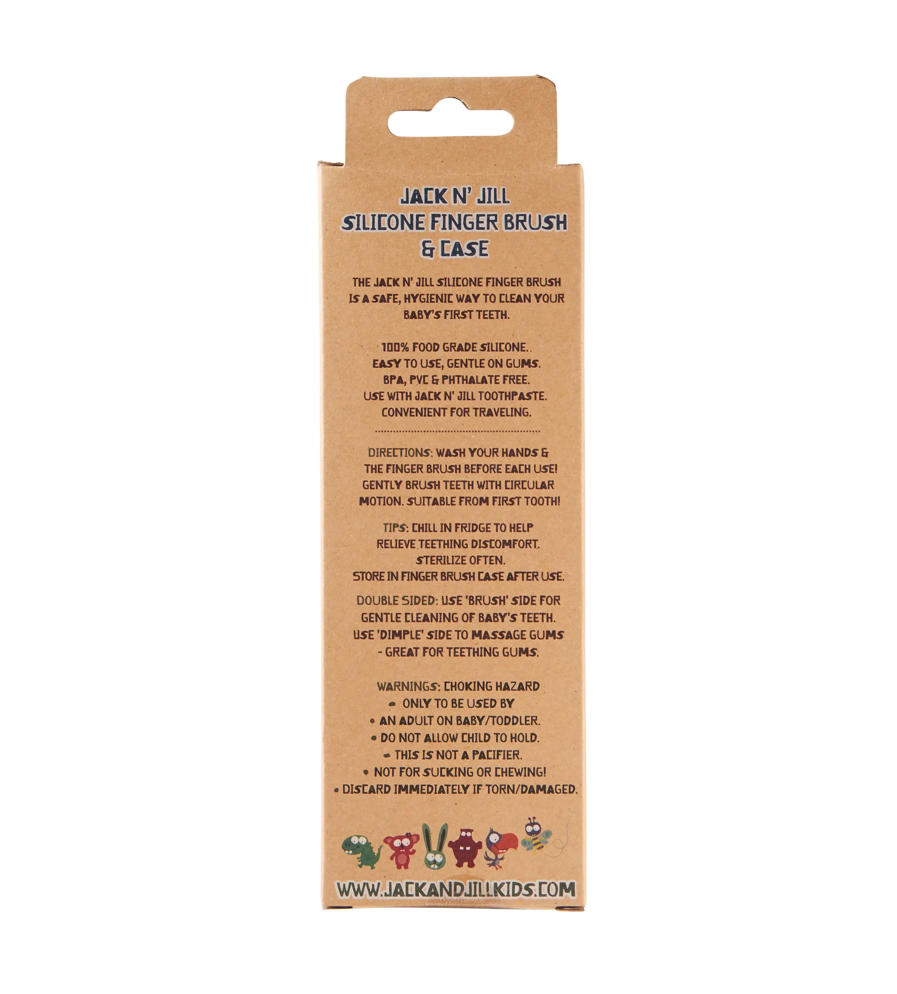 Silicone Finger Toothbrush - Stage 1 (6 - 12 months) - Image 2