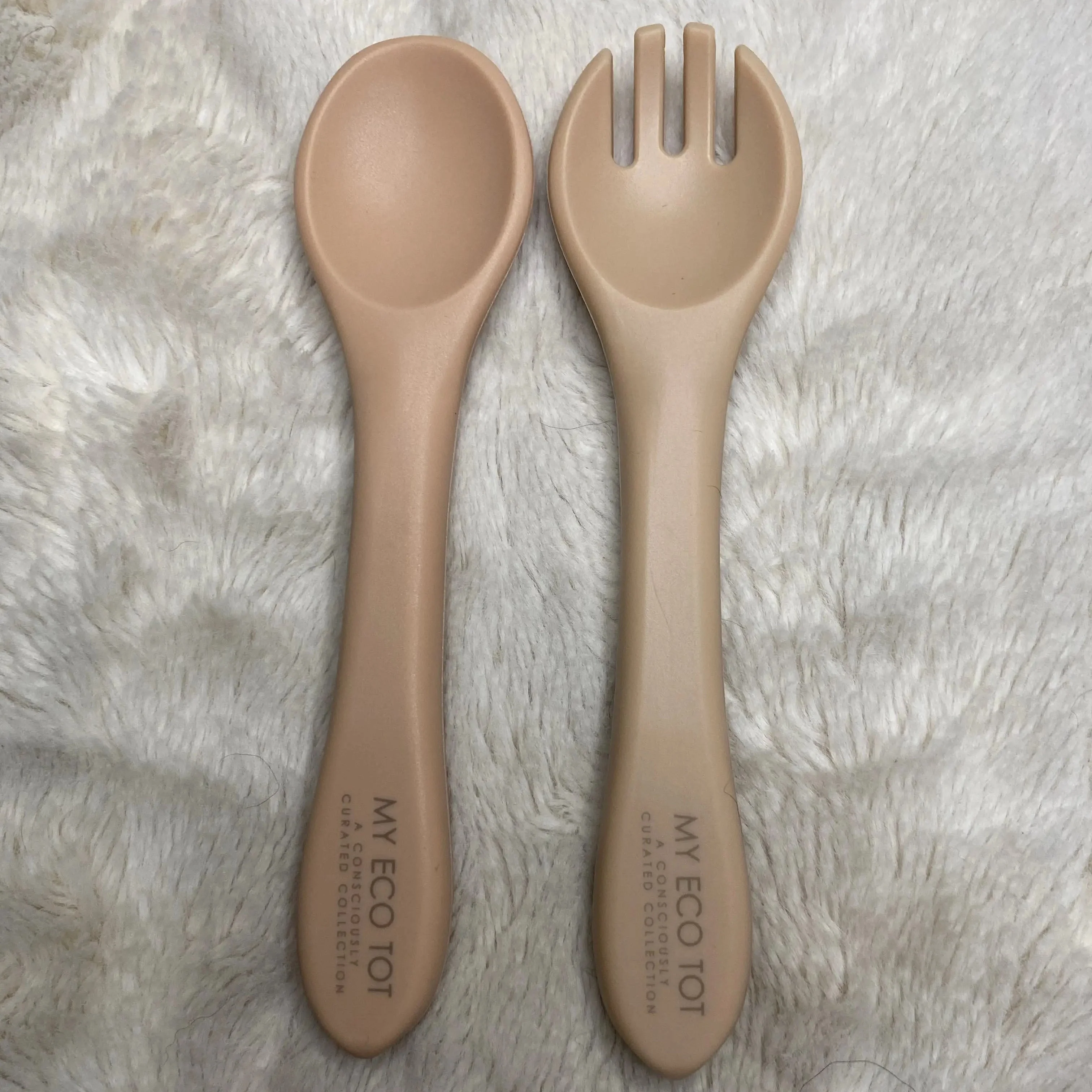 Silicone Fork Spoon Set - BPA Free - Image 2