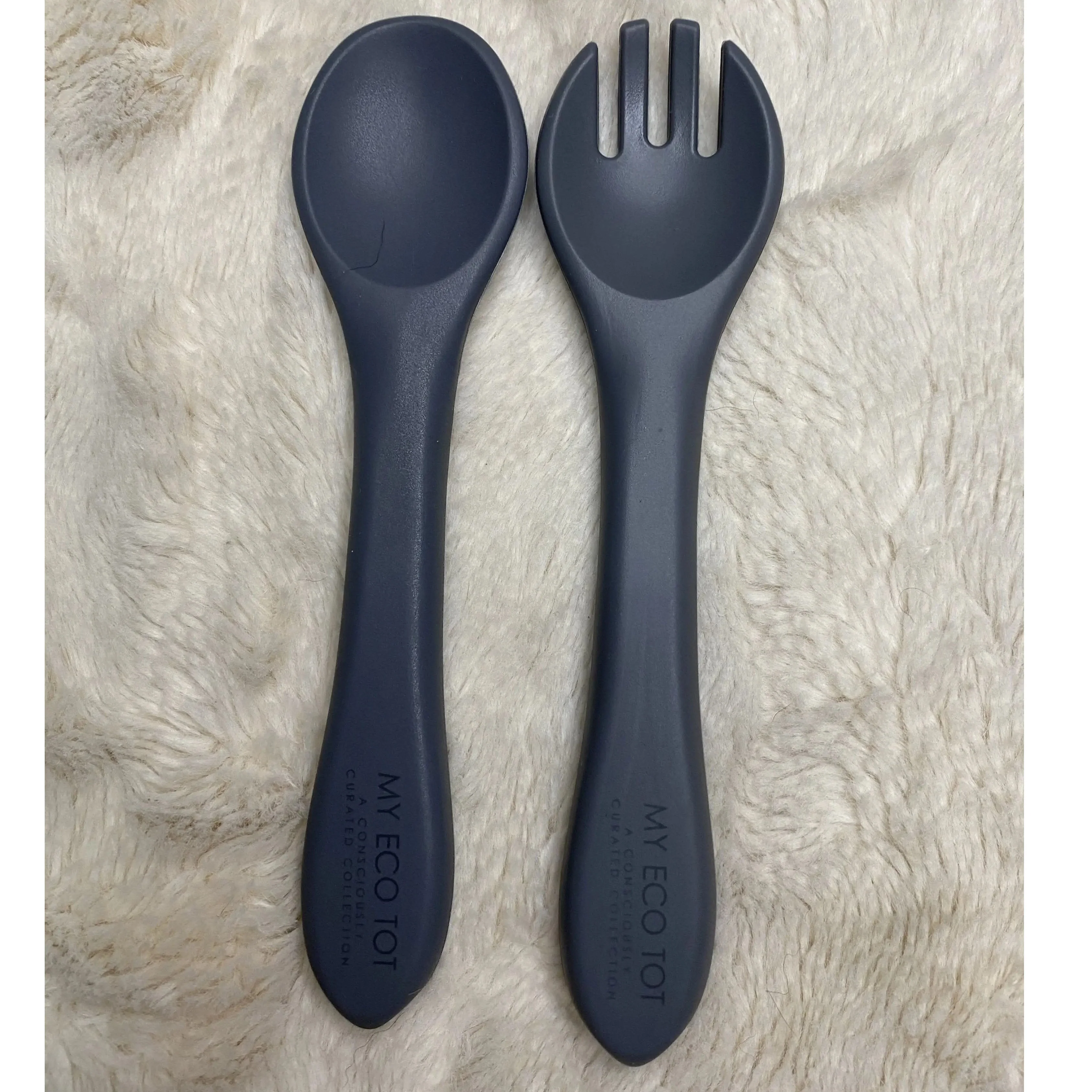 Silicone Fork Spoon Set - BPA Free - Image 3