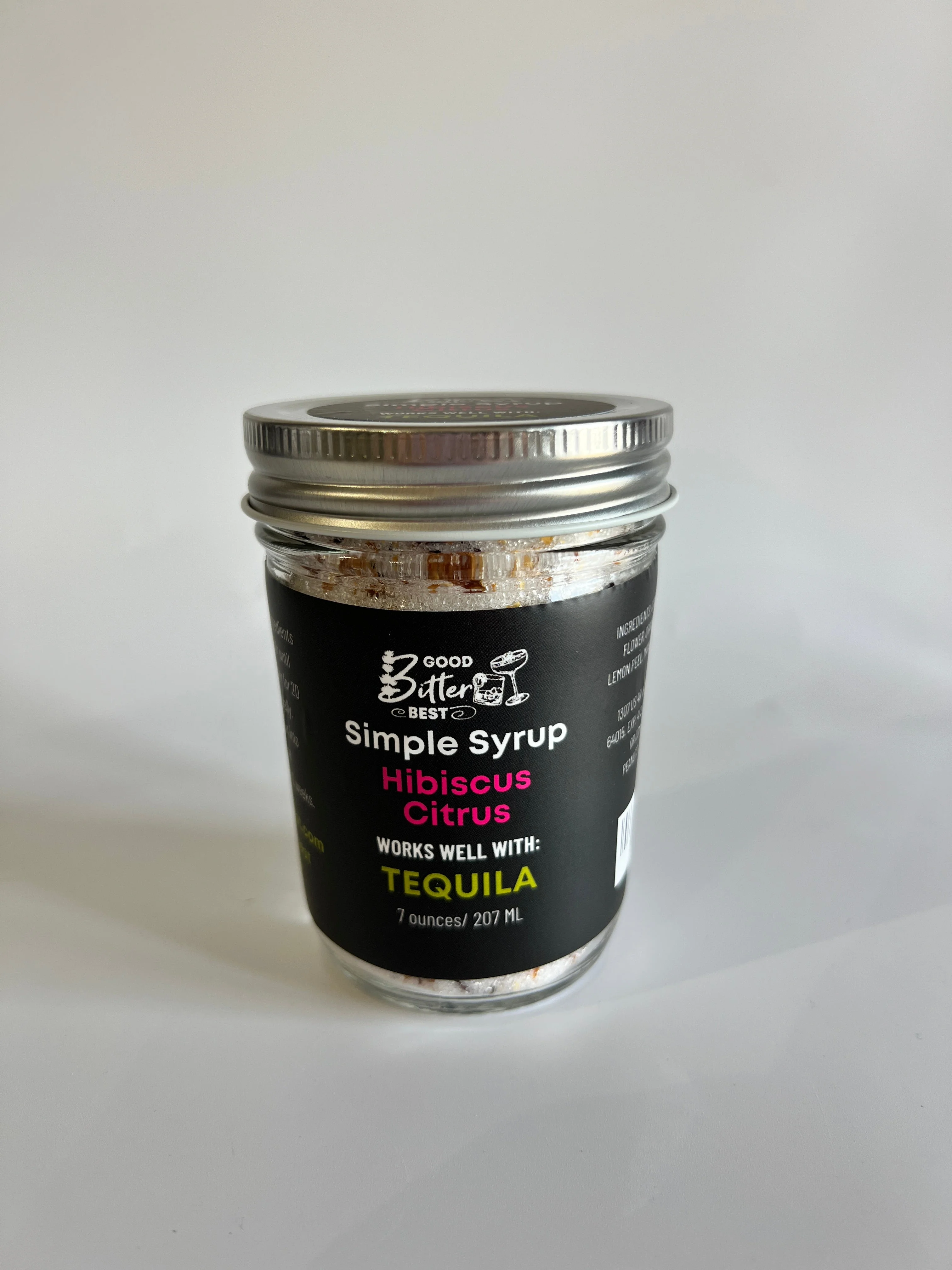 Simple Syrup- Hibiscus Citrus