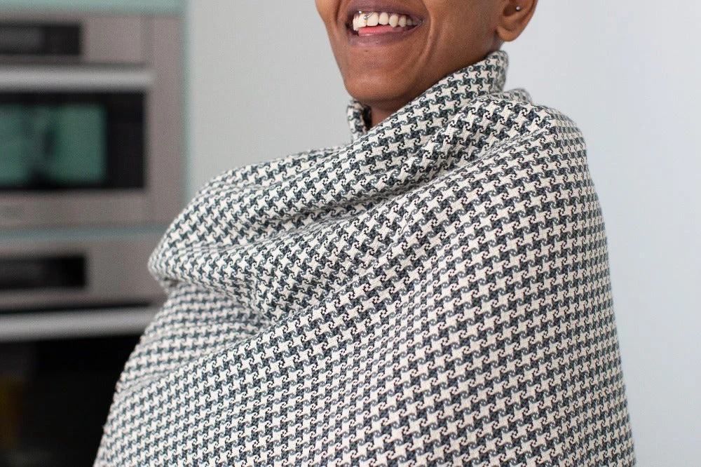 Sitota Handwoven Ethiopian Cotton Throw Blanket - Image 4