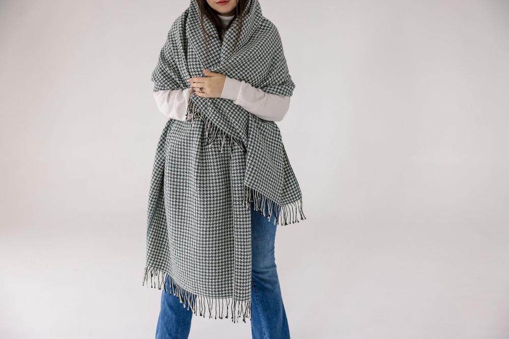 Sitota Handwoven Ethiopian Cotton Throw Blanket - Image 5