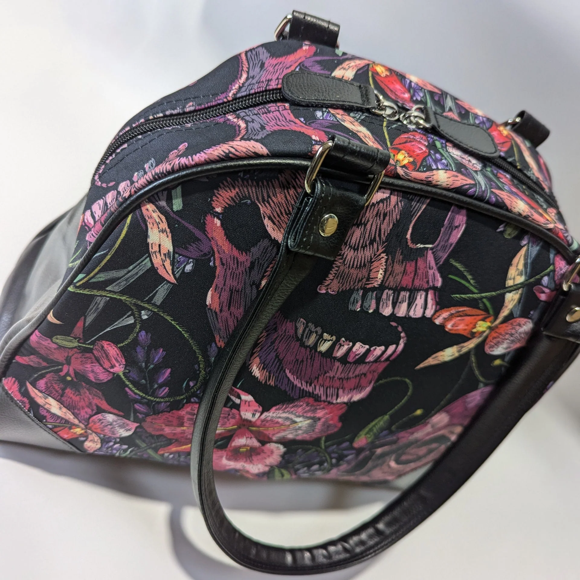 Skulls and Flowers Purse - Image 2