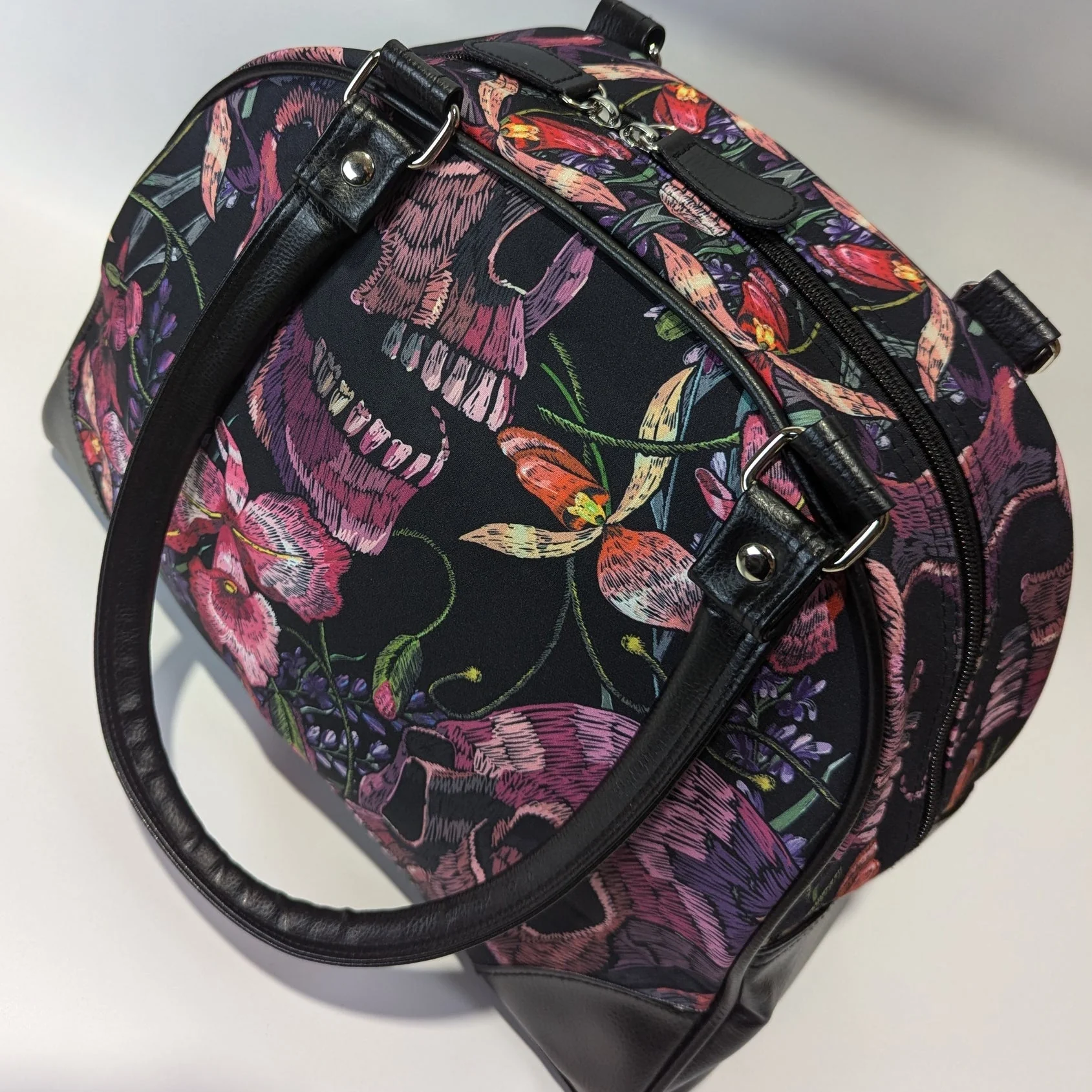 Skulls and Flowers Purse - Image 3