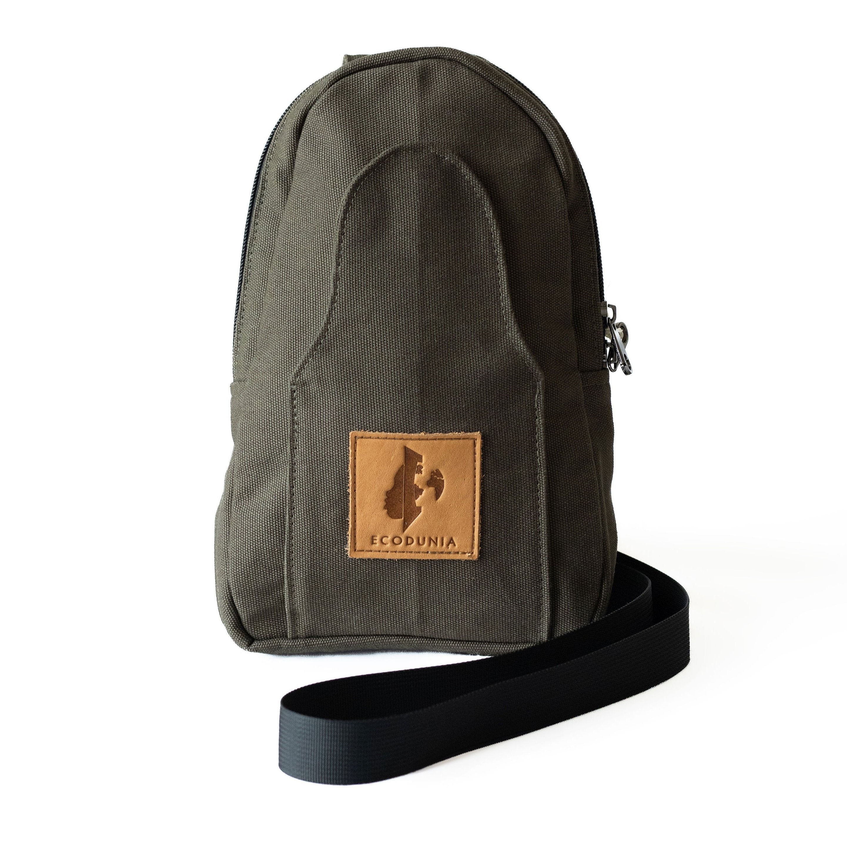 Small Canvas Crossbody Sling Bag for Men & Women | Buru - Image 8