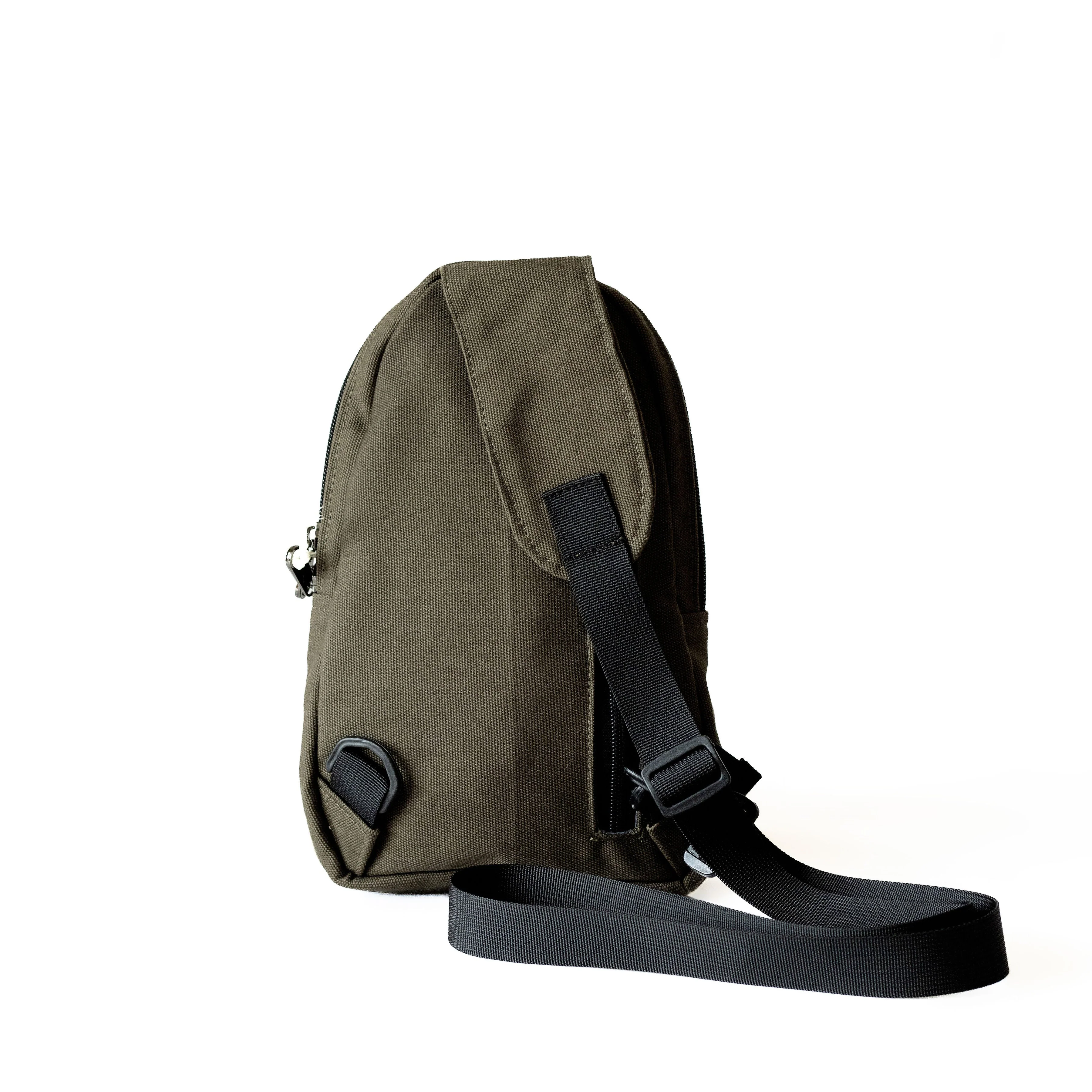 Small Canvas Crossbody Sling Bag for Men & Women | Buru - Image 9