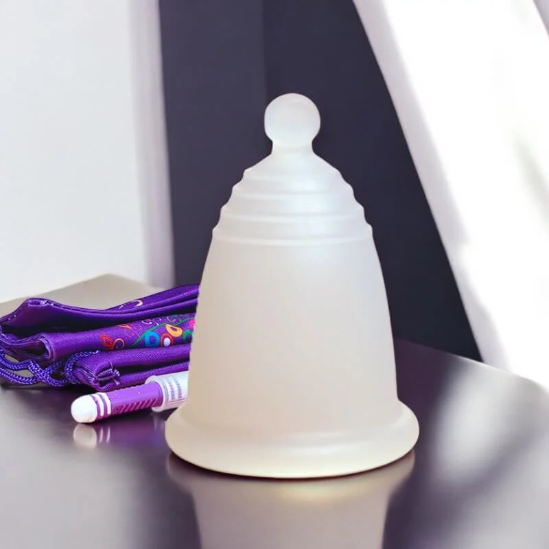 Small MeLuna Menstrual Cup for Teens Ball Me Luna - Image 4