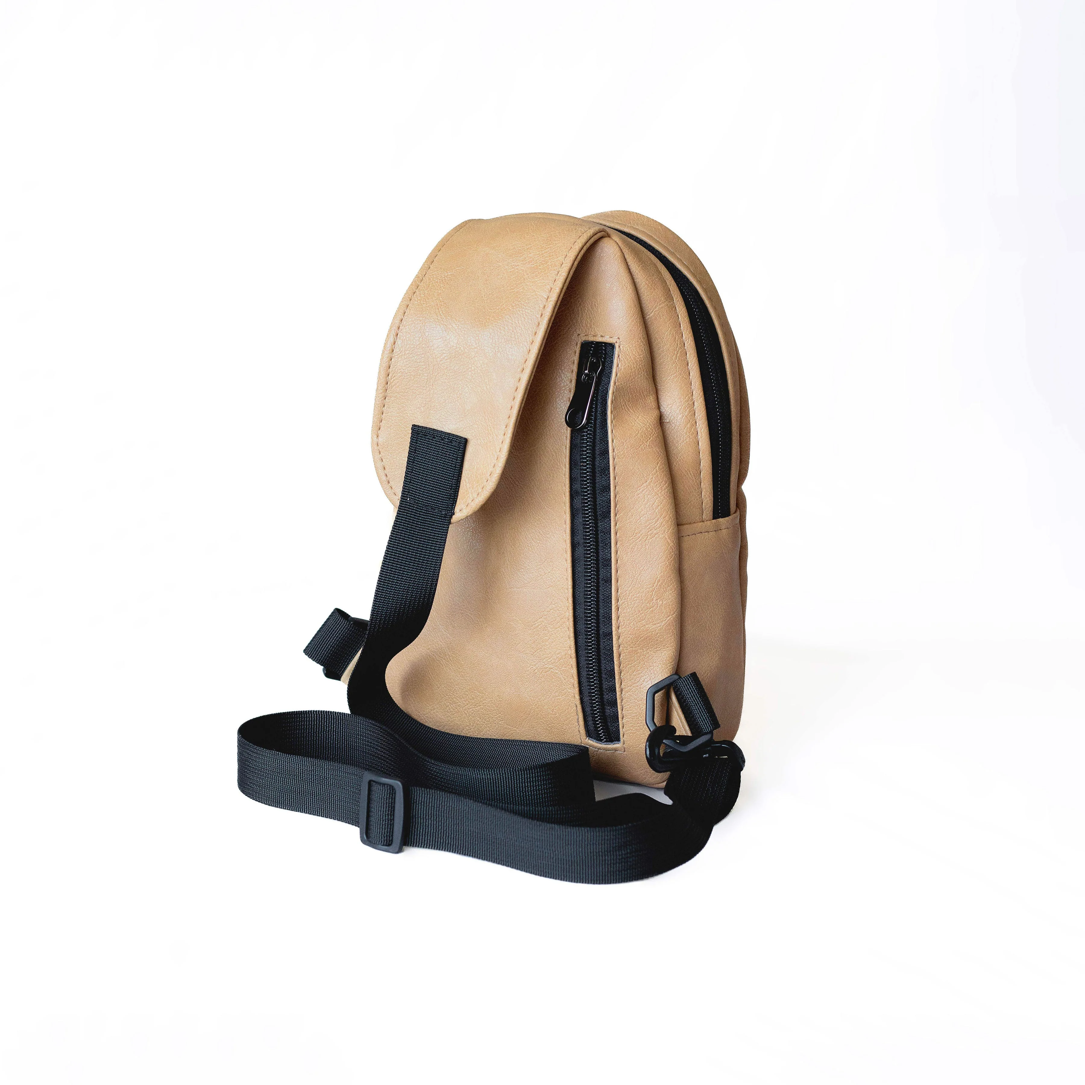 Small Vegan Leather Crossbody Sling Bag | Buru - Image 11