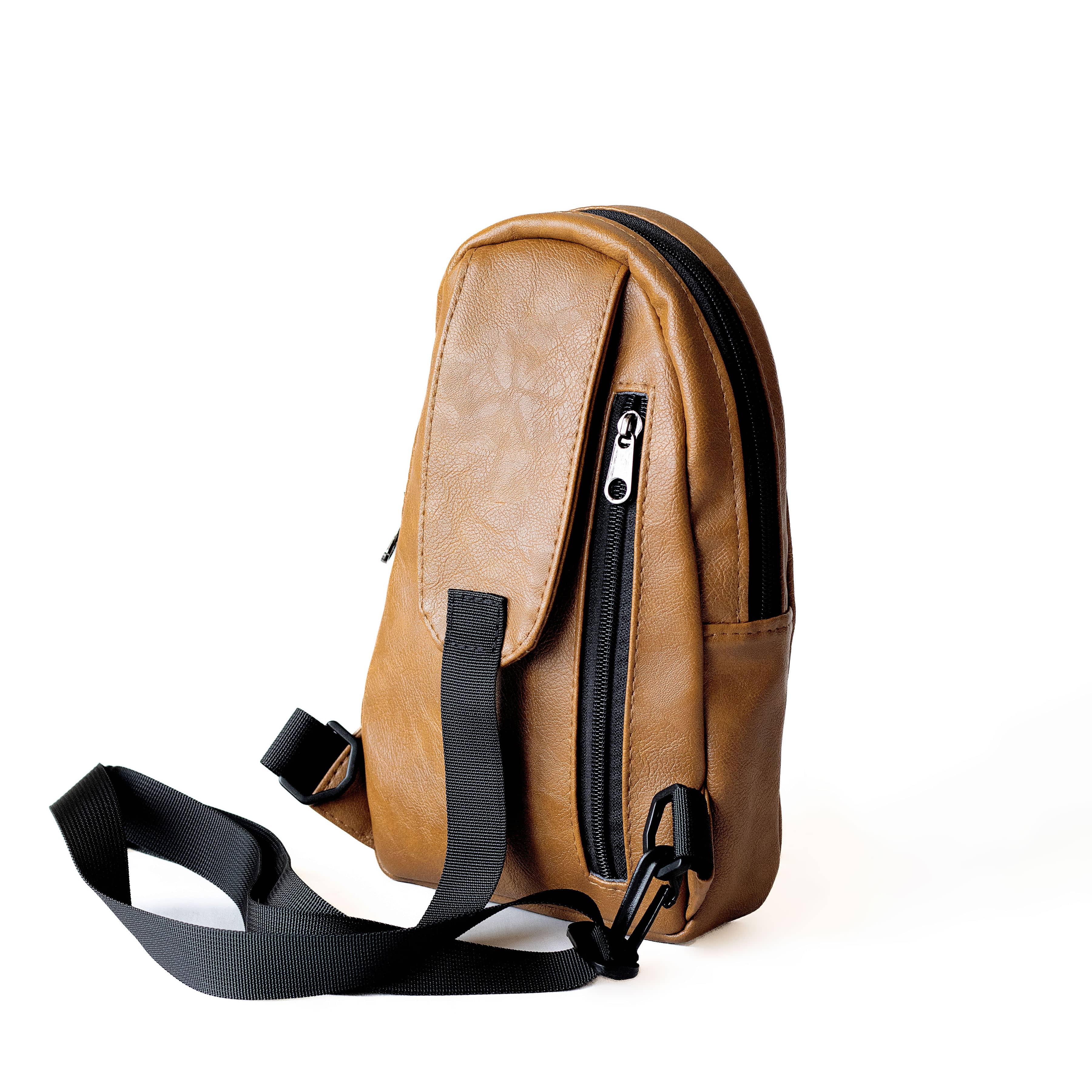 Small Vegan Leather Crossbody Sling Bag | Buru - Image 13