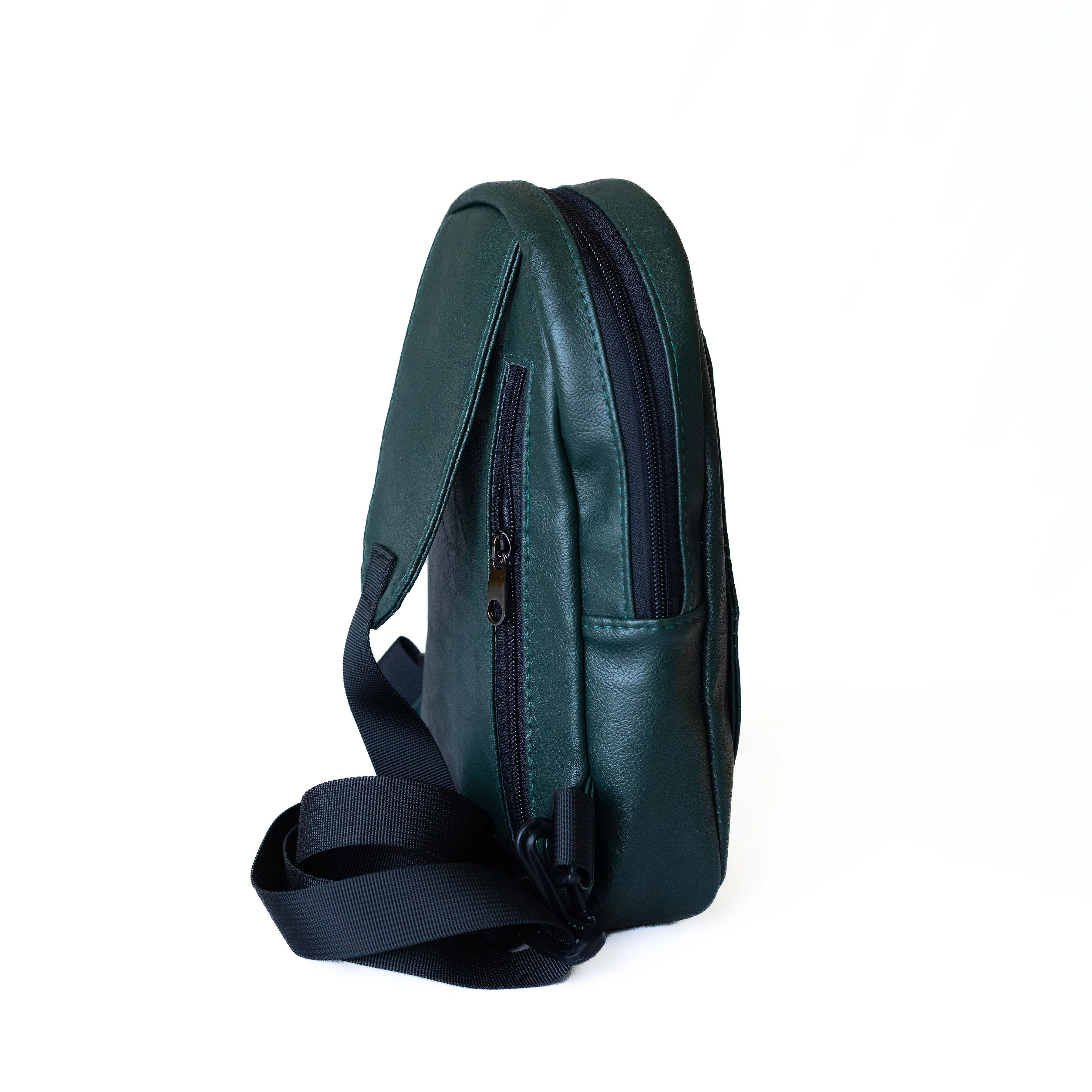 Small Vegan Leather Crossbody Sling Bag | Buru - Image 15