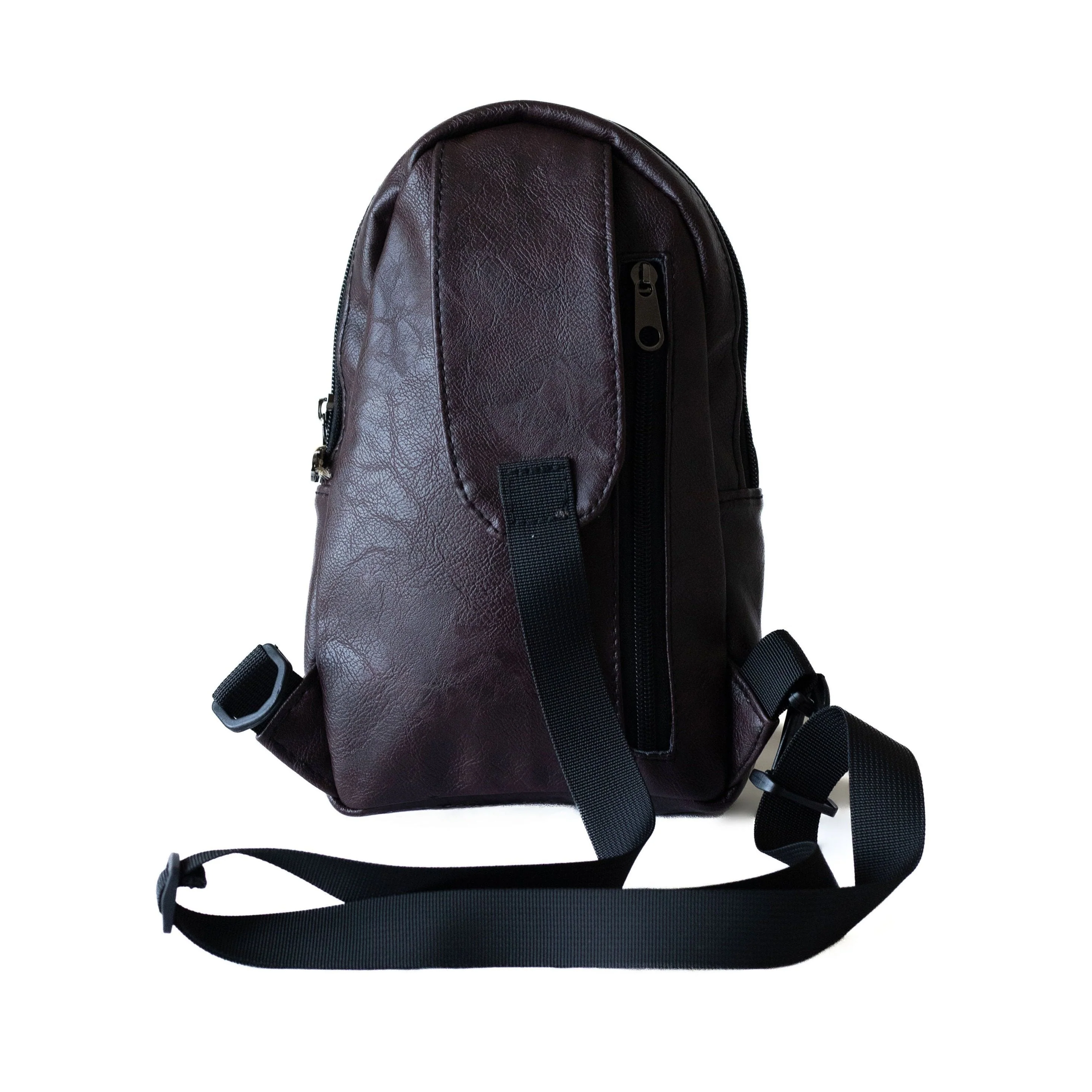 Small Vegan Leather Crossbody Sling Bag | Buru - Image 16
