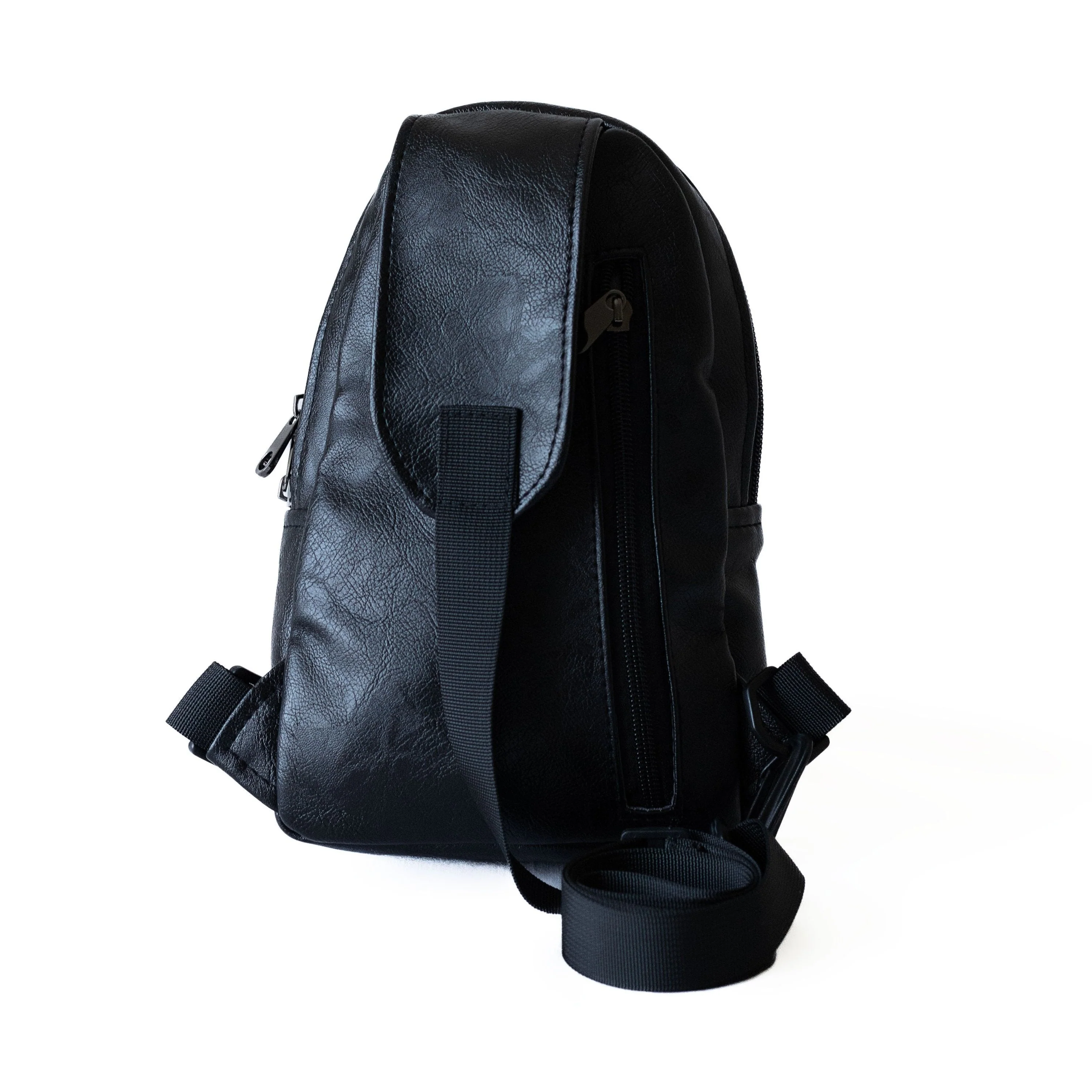 Small Vegan Leather Crossbody Sling Bag | Buru - Image 18