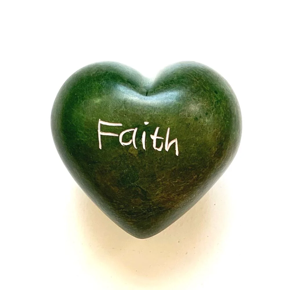 Small Word Soapstone Heart - Pick your Favorite - Image 10