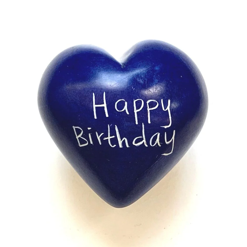 Small Word Soapstone Heart - Pick your Favorite - Image 12