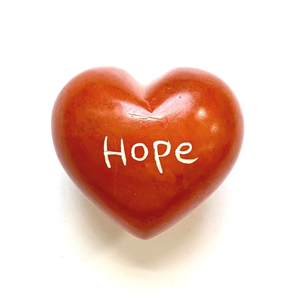 Small Word Soapstone Heart - Pick your Favorite - Image 13