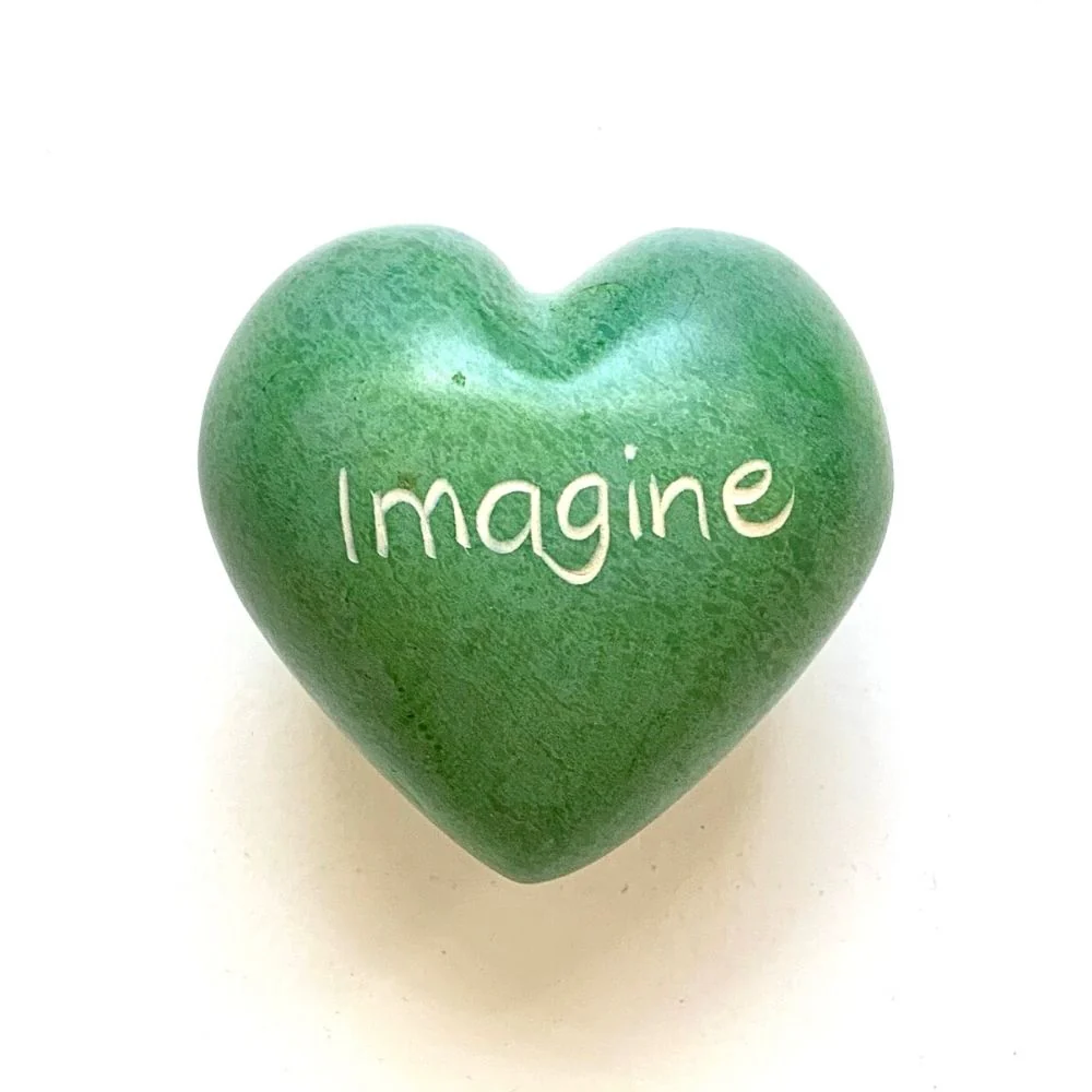 Small Word Soapstone Heart - Pick your Favorite - Image 14