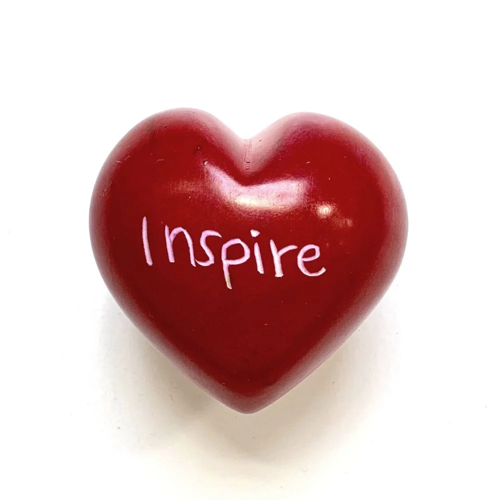Small Word Soapstone Heart - Pick your Favorite - Image 16
