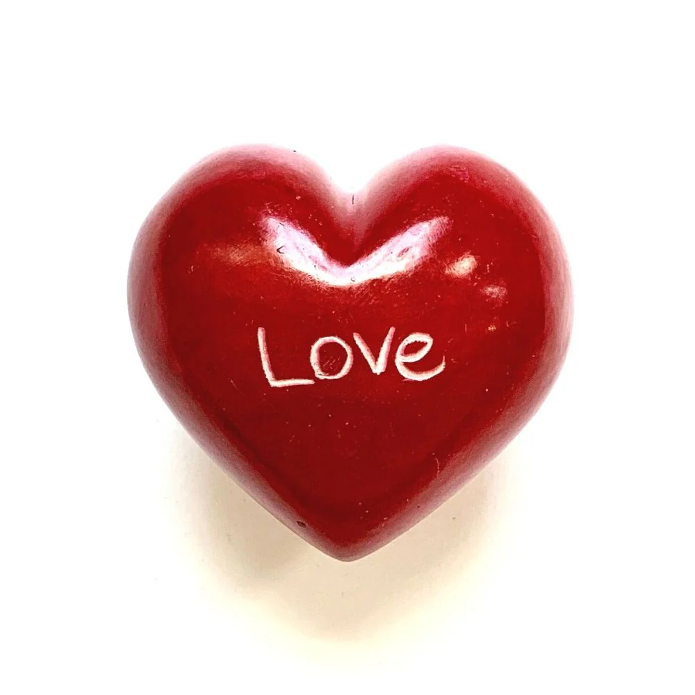 Small Word Soapstone Heart - Pick your Favorite - Image 17