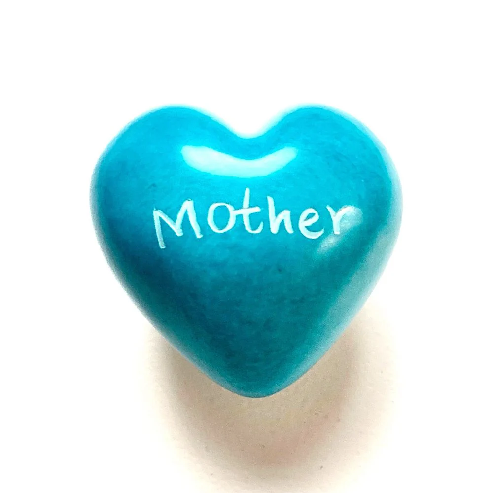 Small Word Soapstone Heart - Pick your Favorite - Image 18