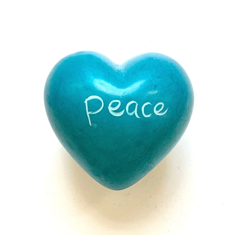 Small Word Soapstone Heart - Pick your Favorite - Image 19
