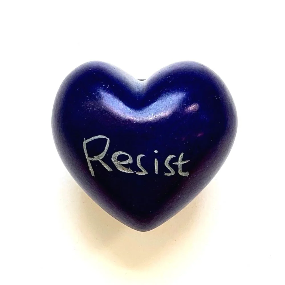 Small Word Soapstone Heart - Pick your Favorite - Image 21