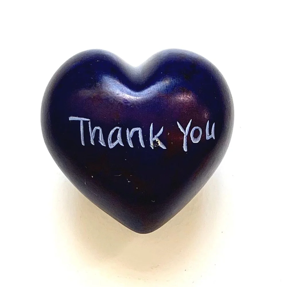 Small Word Soapstone Heart - Pick your Favorite - Image 24