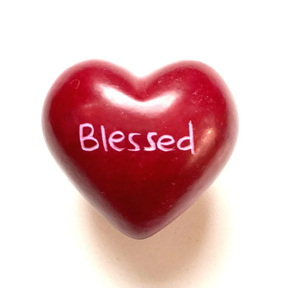 Small Word Soapstone Heart - Pick your Favorite - Image 3
