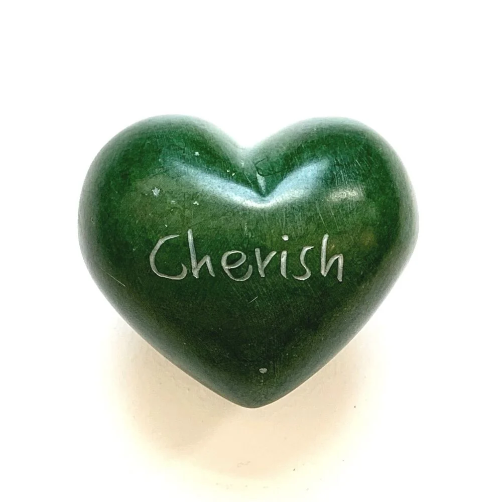 Small Word Soapstone Heart - Pick your Favorite - Image 6