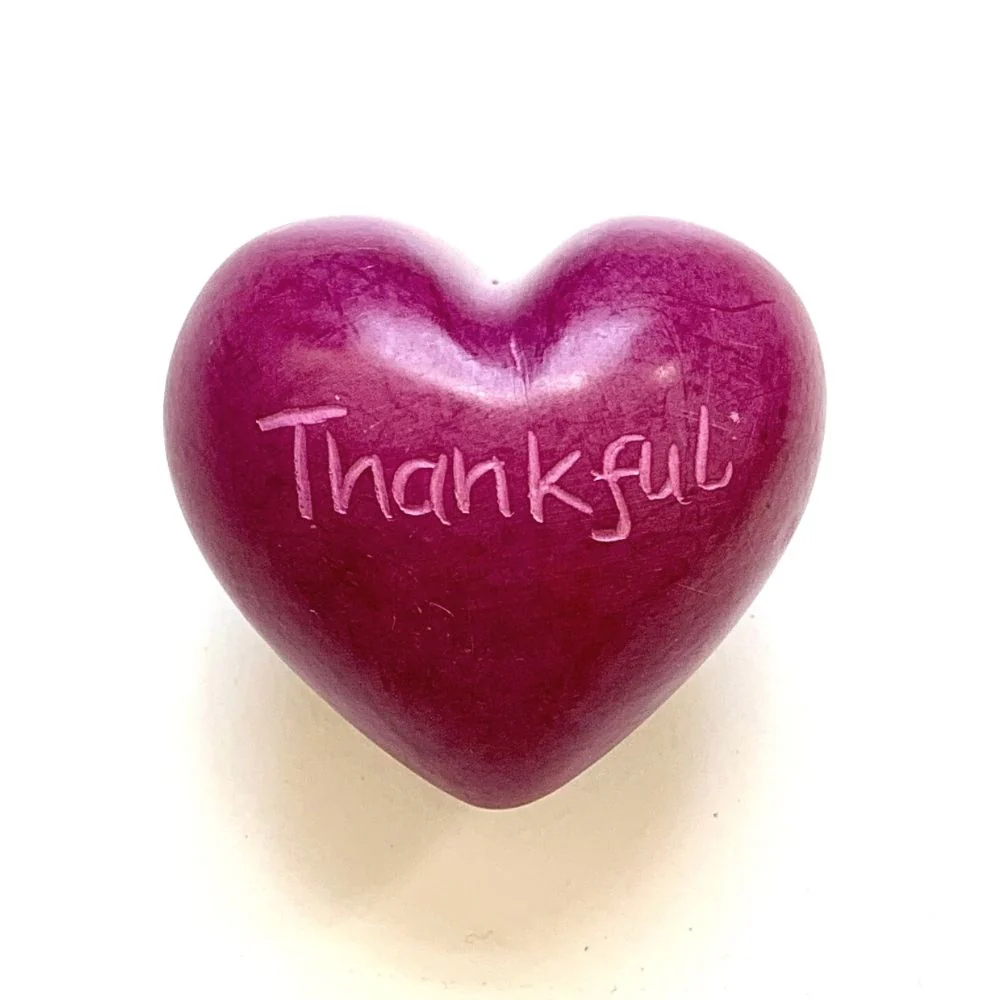 Small Word Soapstone Heart - Pink Collection - Image 8