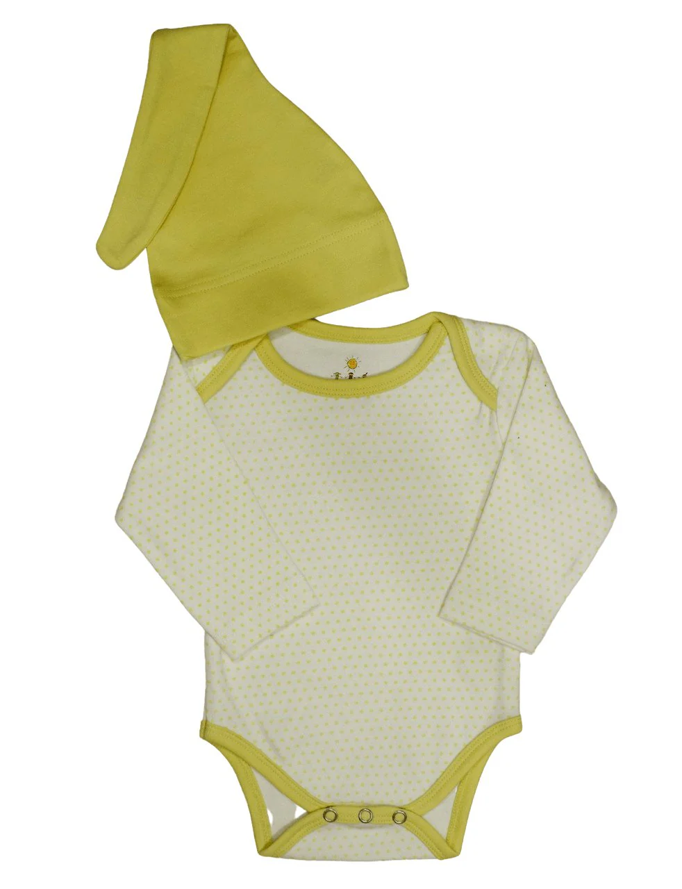 Snap Long Sleeve Body Suit & Hat- Available in 4 Colors - Image 4