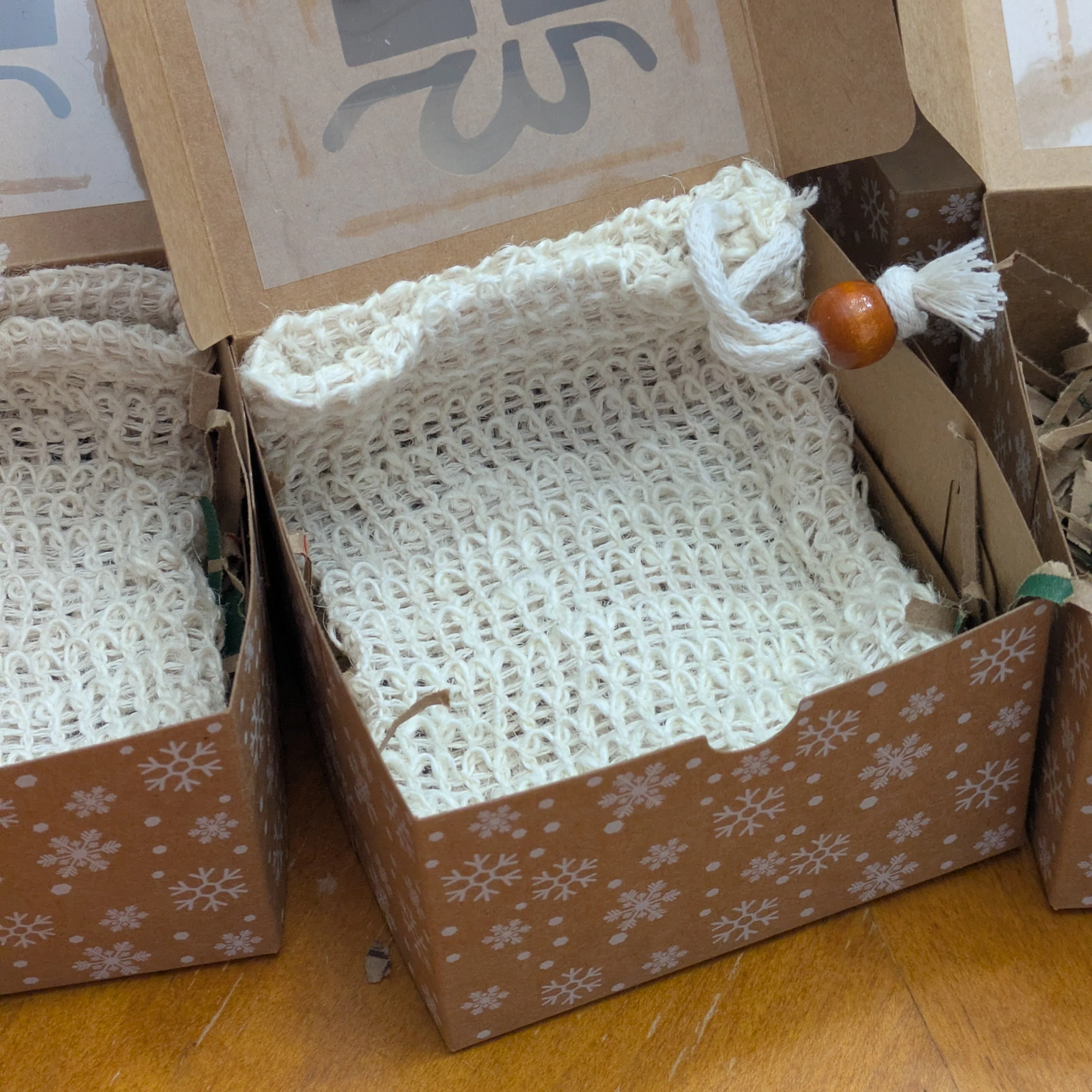Soap Samples Gift Set - with Sisal bag - Image 3