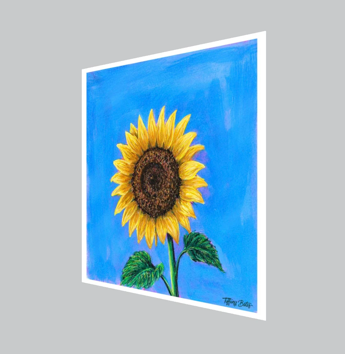 Soaring Sunflower - Fine Art Print - 8” x 8” - Image 2