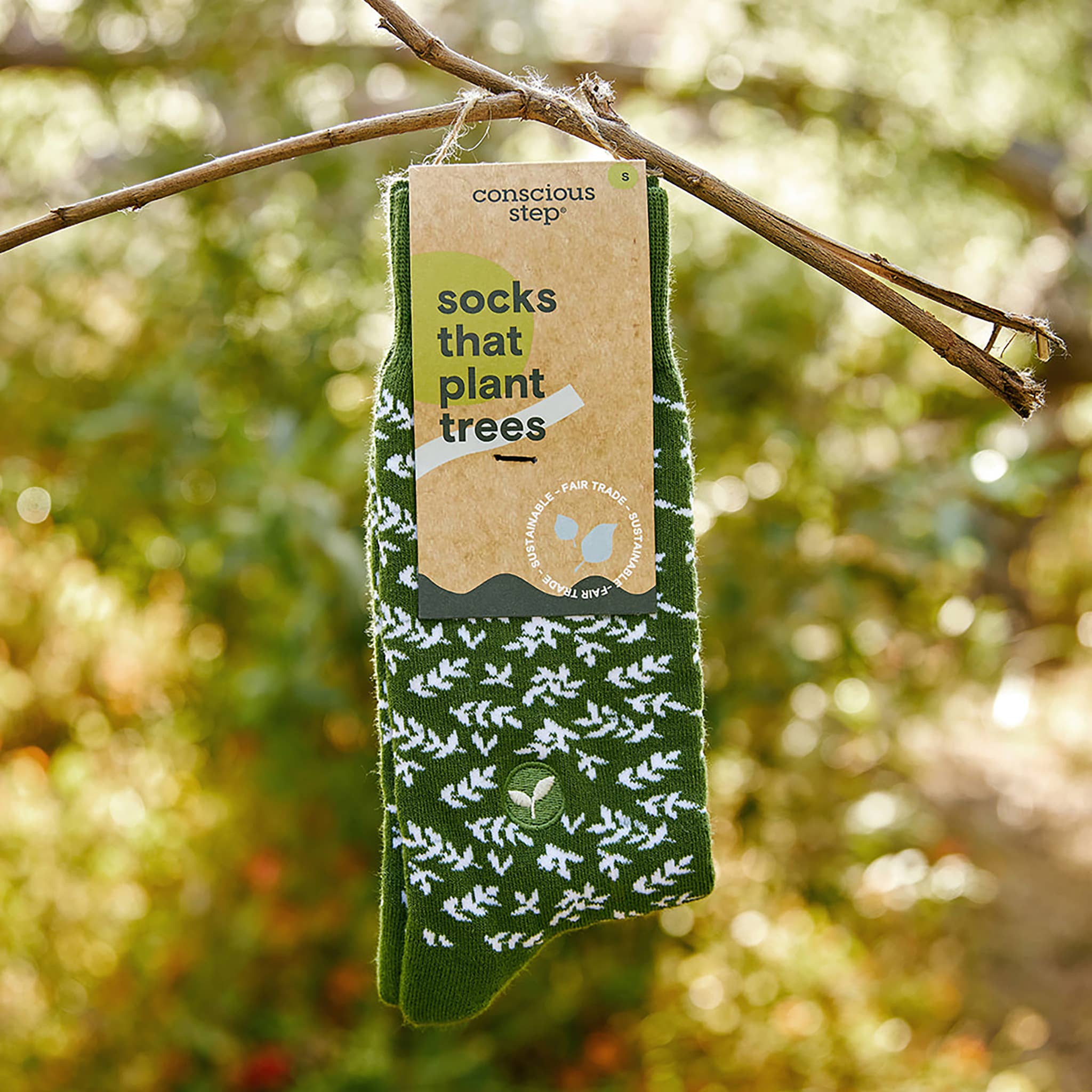 Socks that Plant Trees (Green Branches) - Image 4