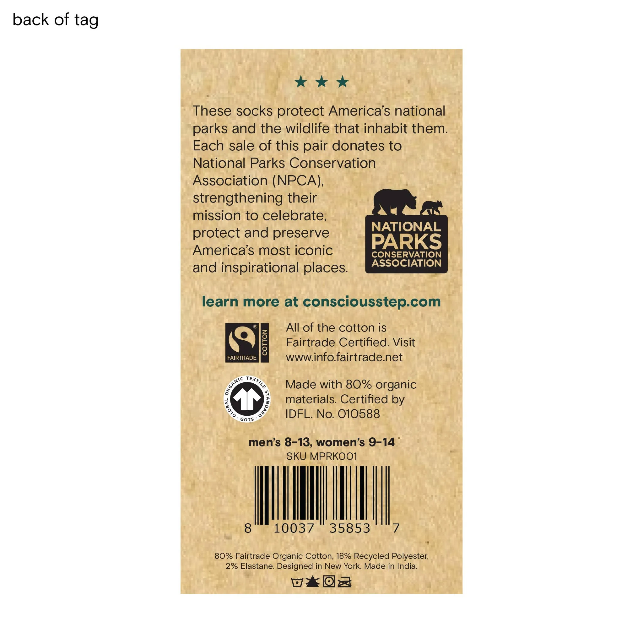 Socks that Protect National Parks (Gray Fish) - Image 7