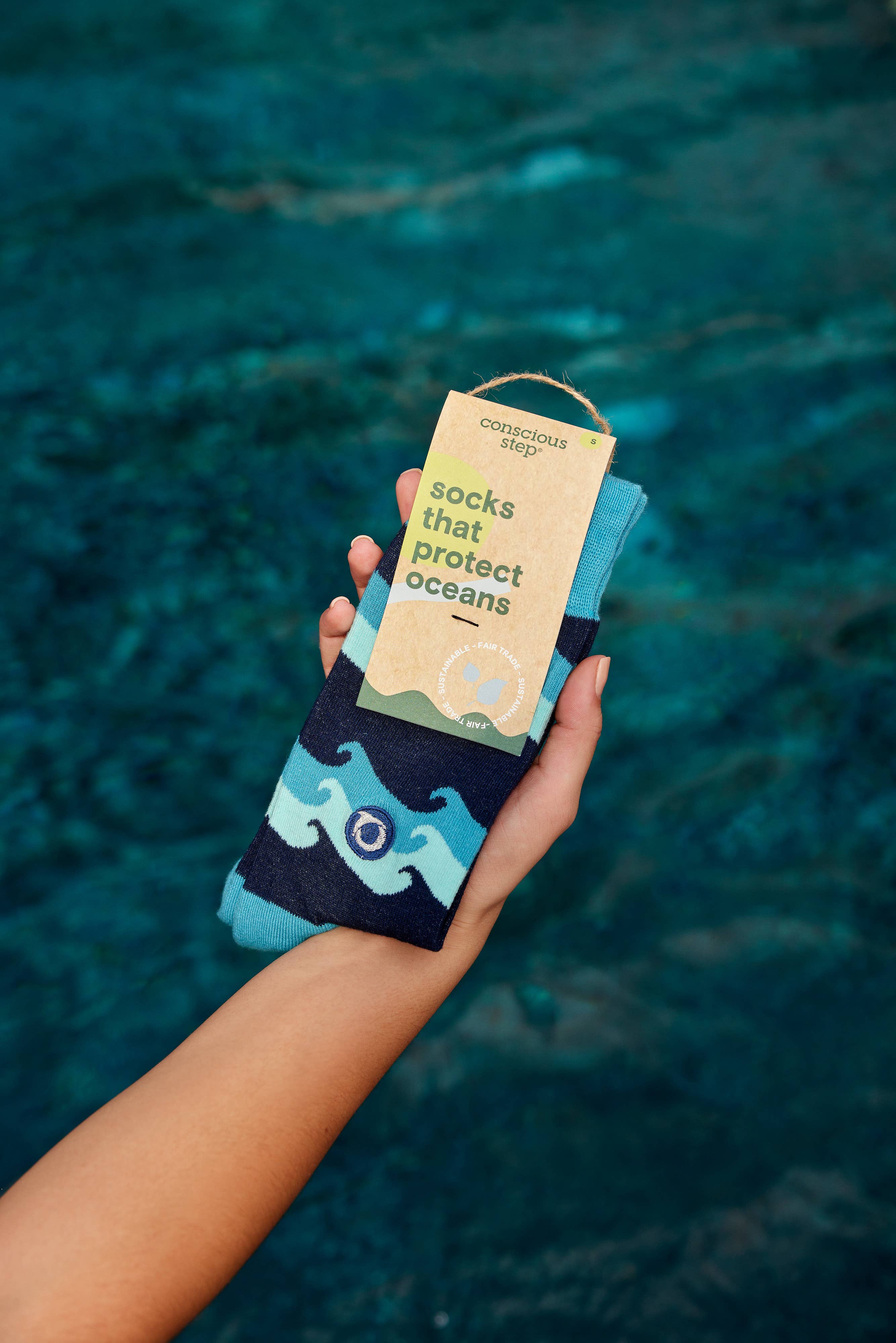 Socks that Protect Oceans (Rolling Waves) - Image 4