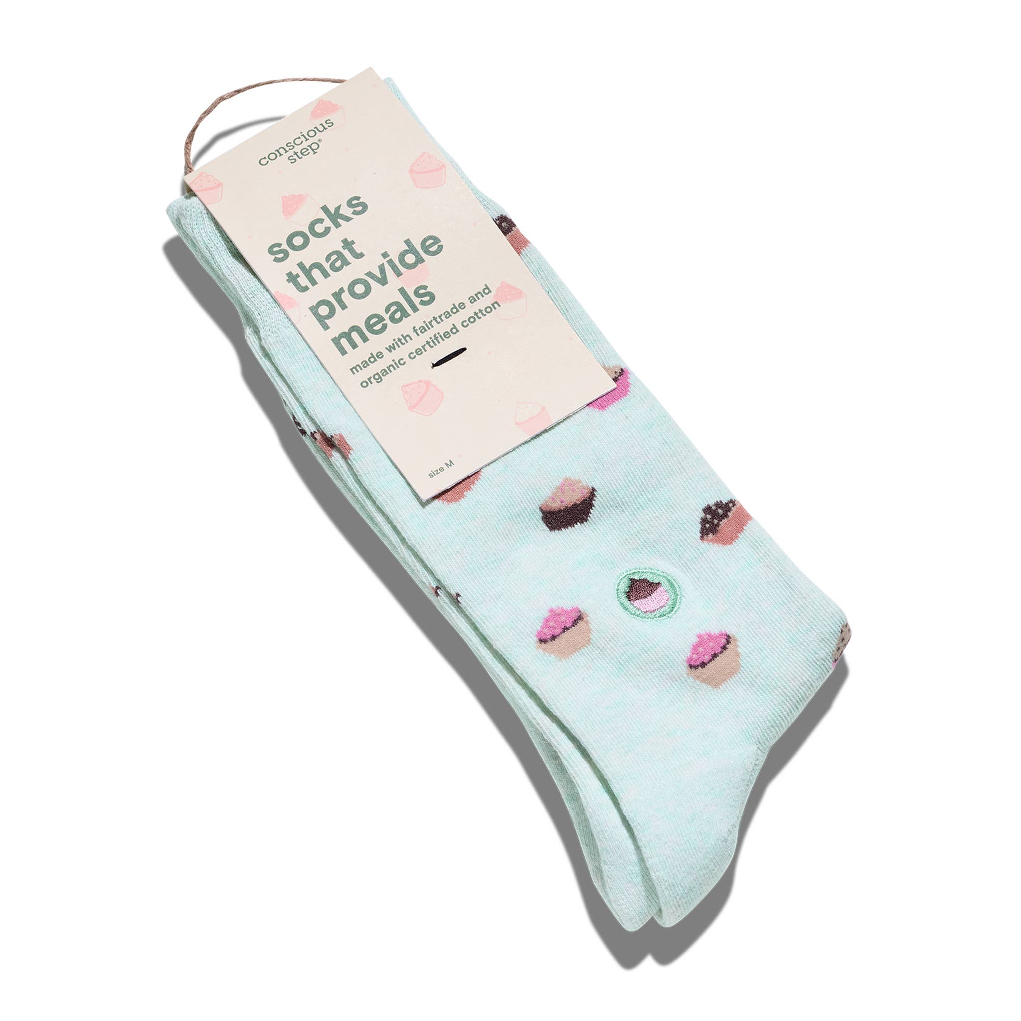 Socks that Provide Meals (Blue Cupcakes) - Image 2