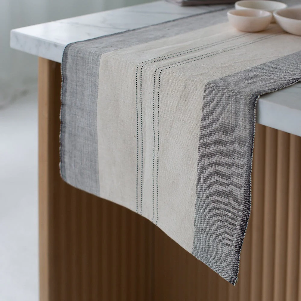 Sodo Handwoven Ethiopian Cotton Table Runner - Image 5