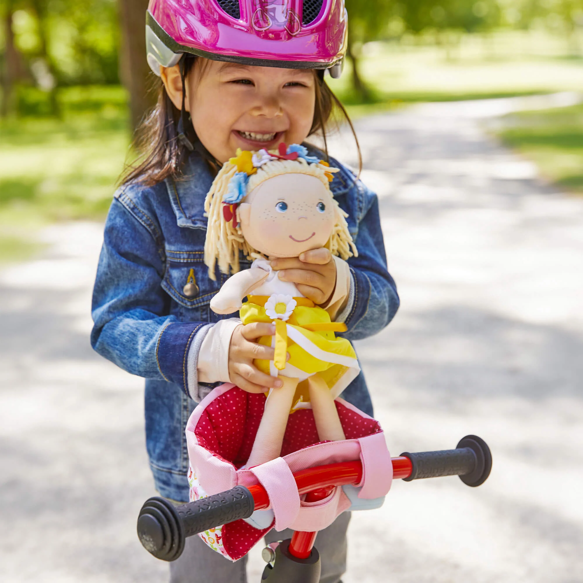 Soft Doll's Bike Seat Flower Meadow - Image 3