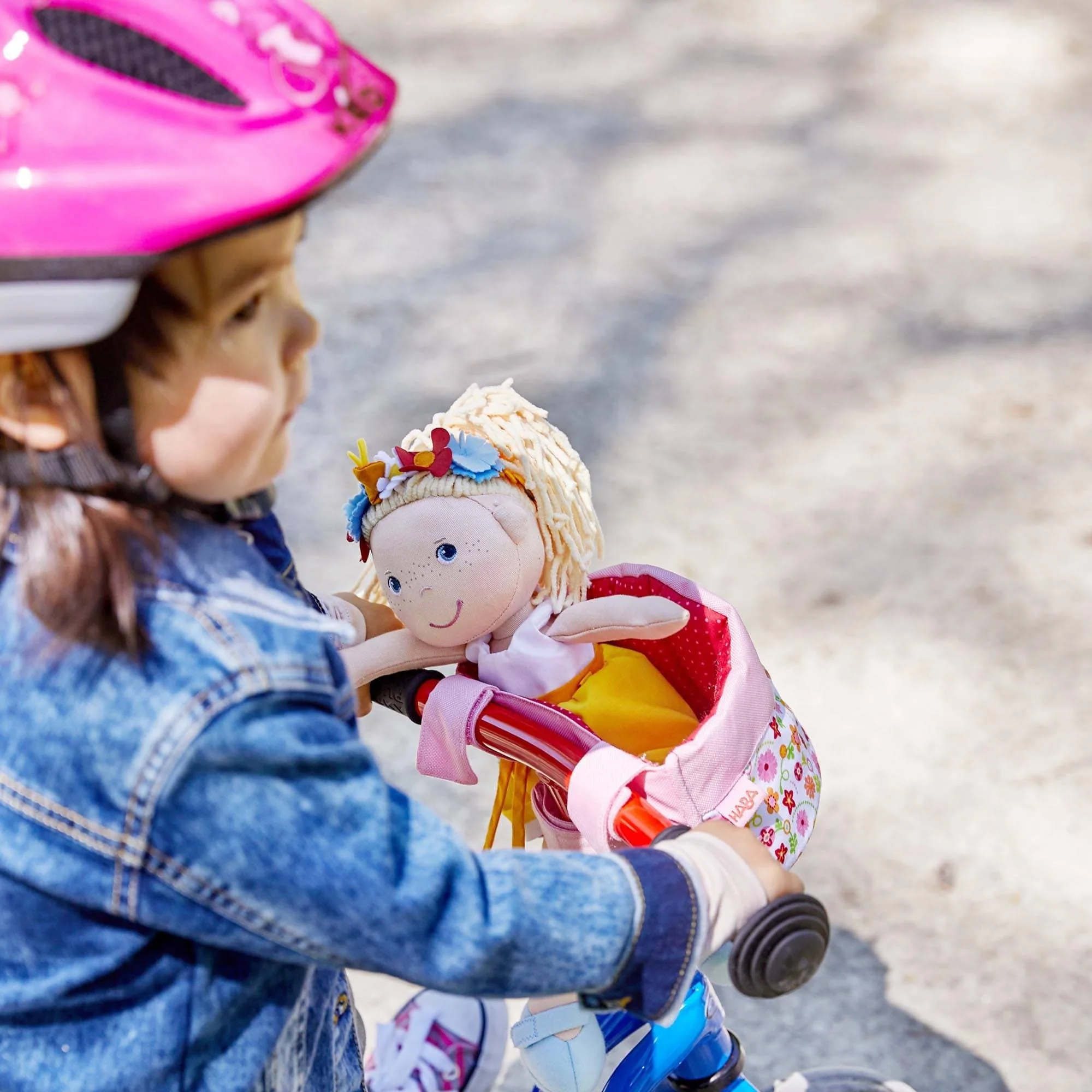 Soft Doll's Bike Seat Flower Meadow - Image 5
