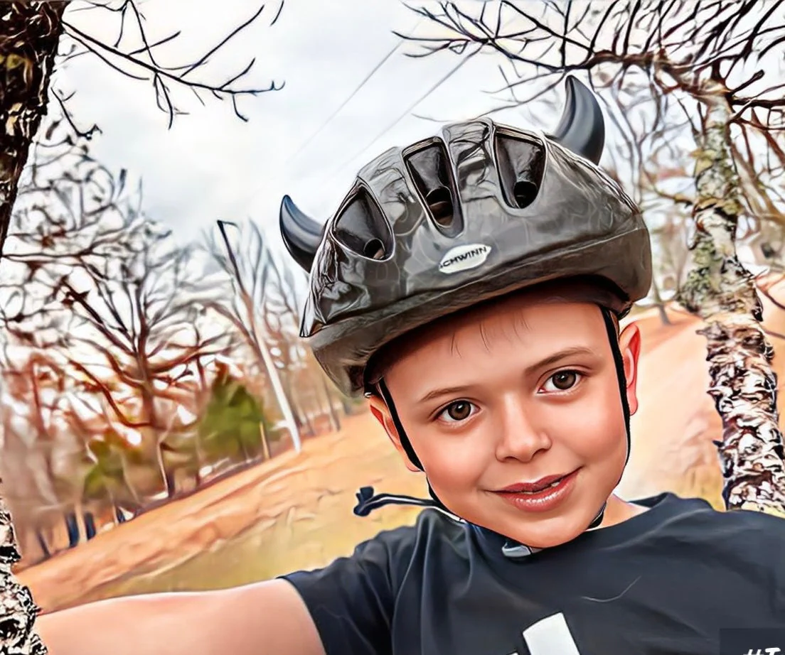 Softeez: Black Devil Horns for Helmet - Image 7