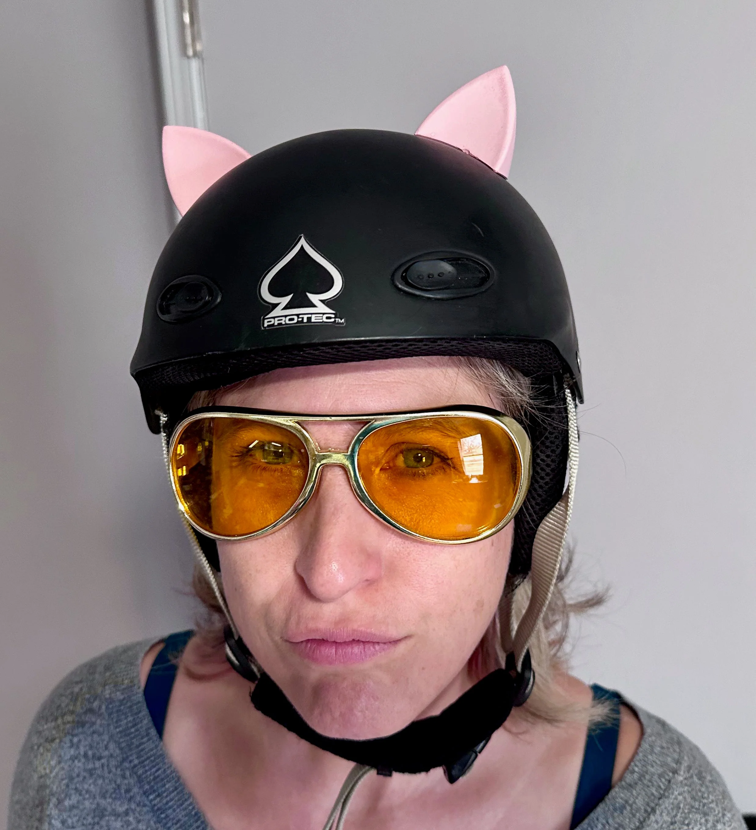 Softeez: Pink Cat Ears for Helmet - Image 6