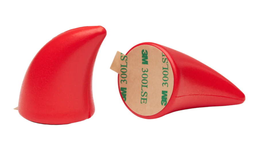Softeez: Red Devil Horns for Helmet - Image 2