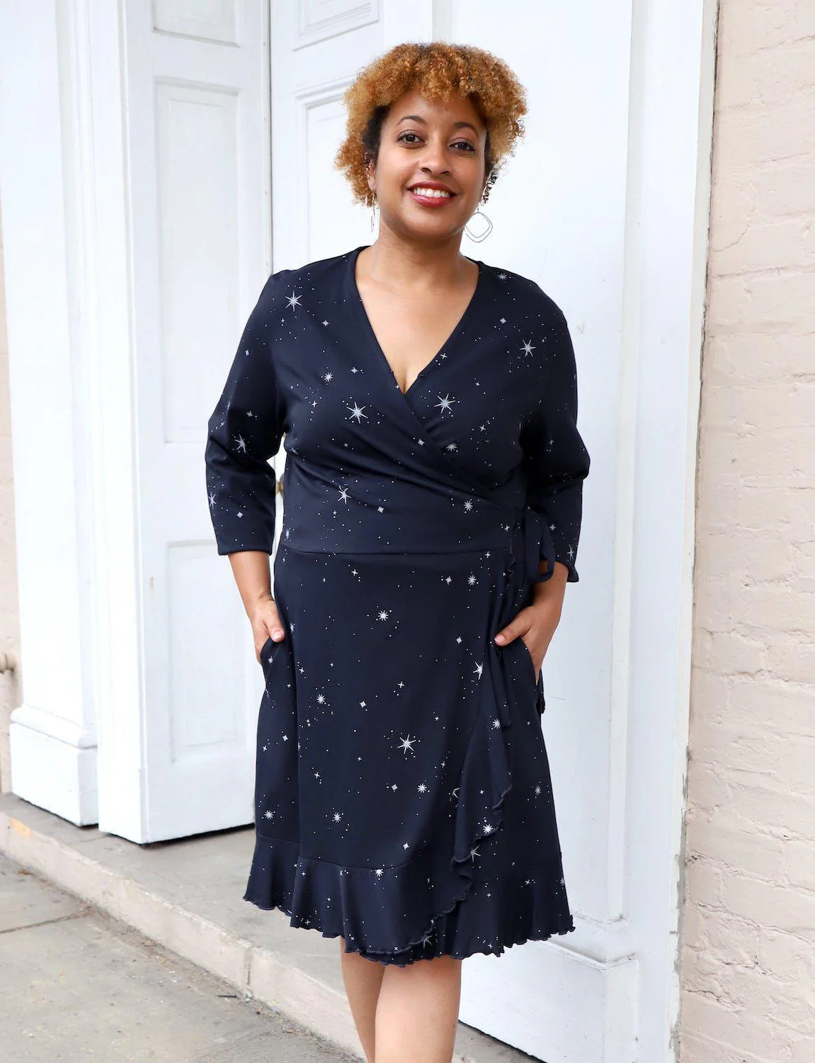 Solar Organic Wrap Dress - Image 2