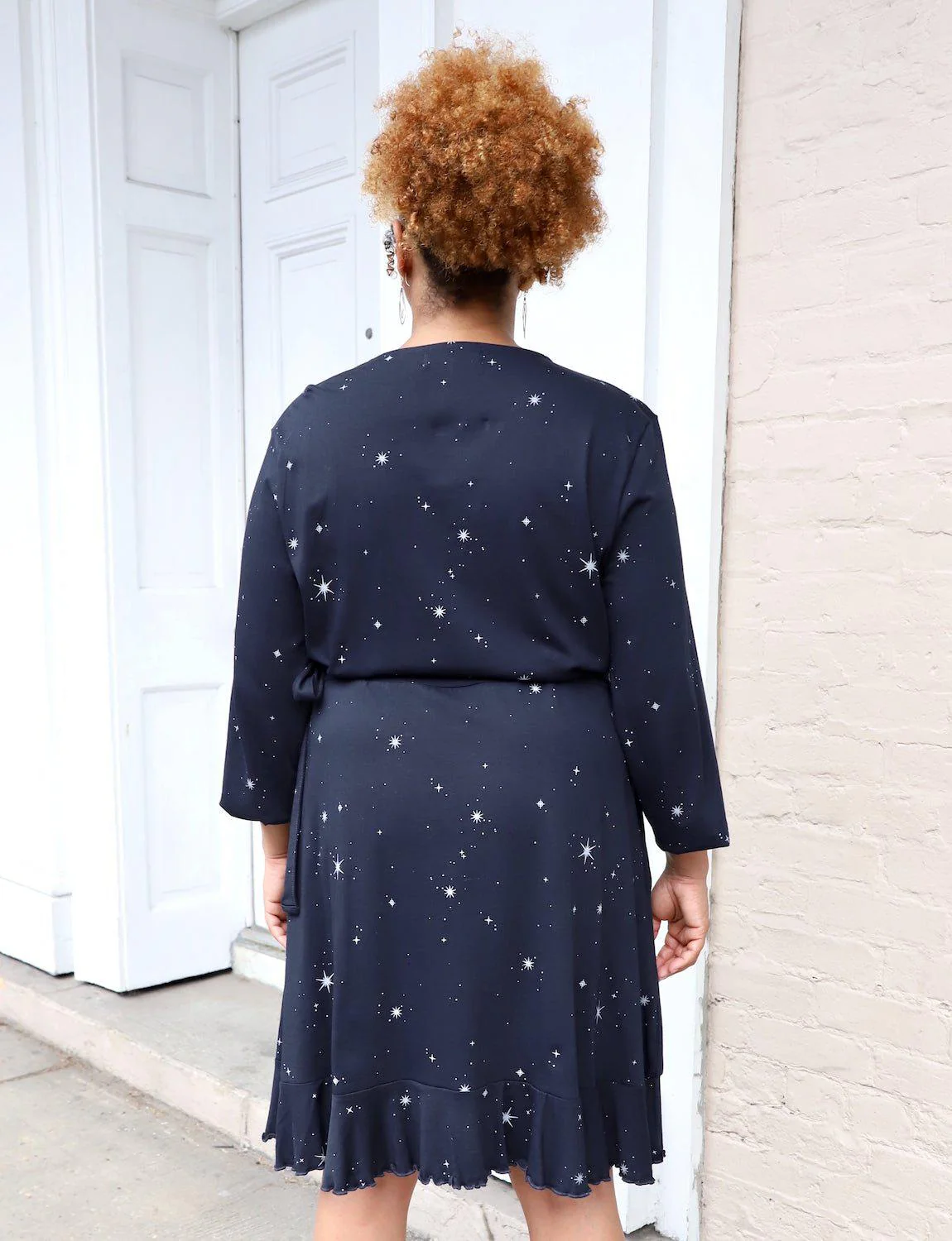 Solar Organic Wrap Dress - Image 4